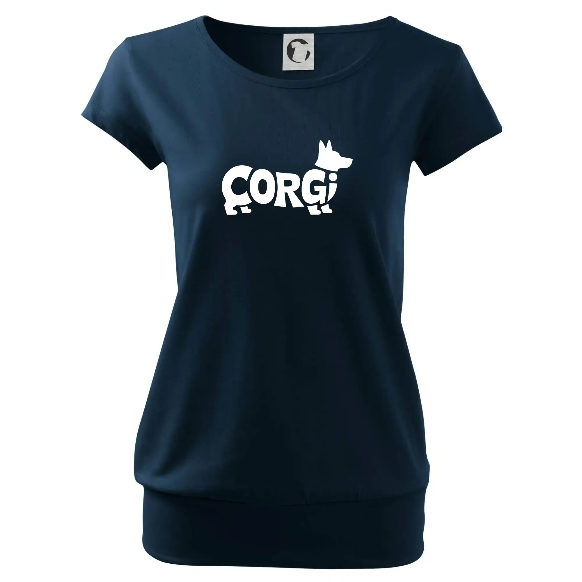 Corgi nápis v těle