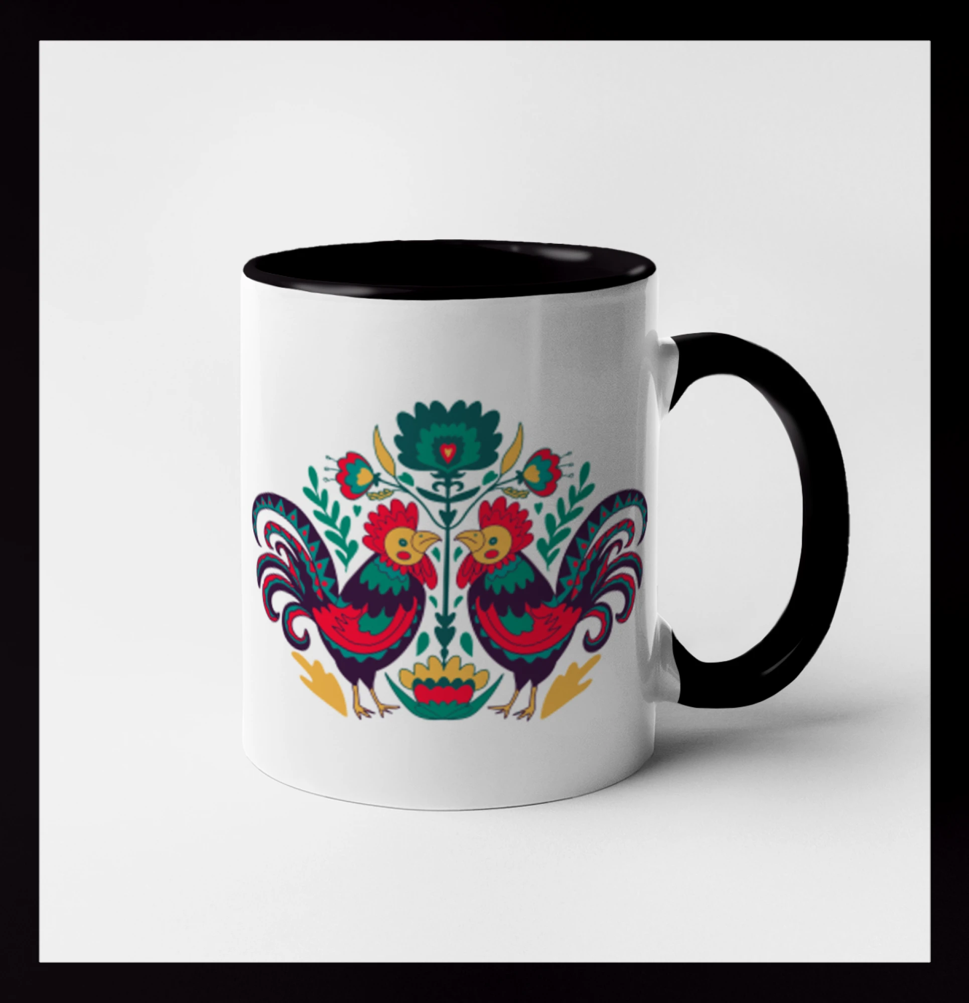 Folklor - Slepice barevné