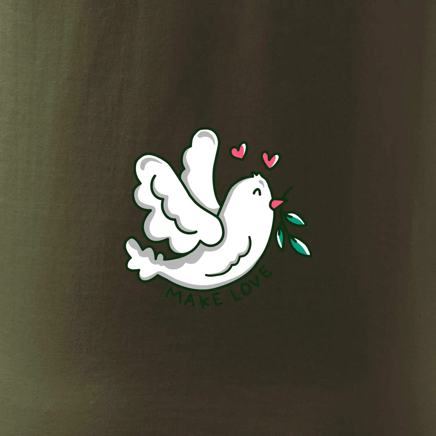 Holubice míru - make love