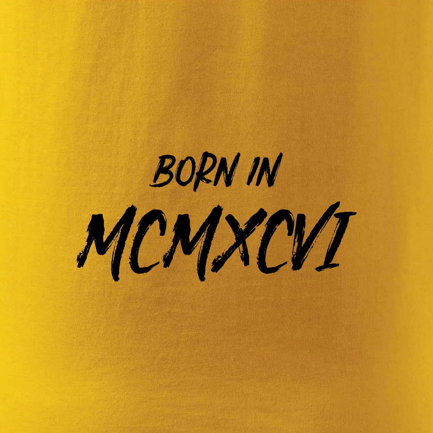 Born in - Římské číslo 1996