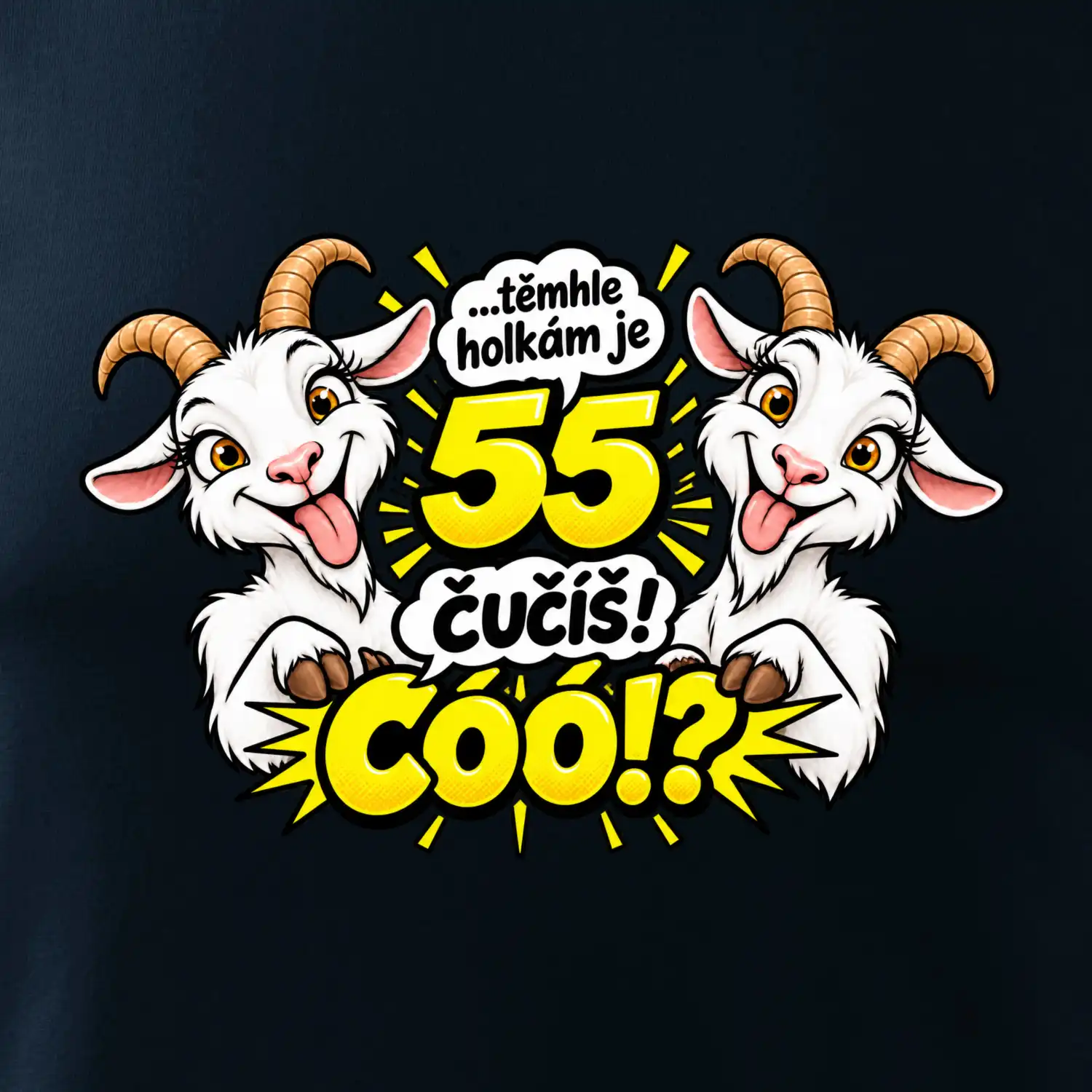 Těmhle holkám je 55, čučíš co?