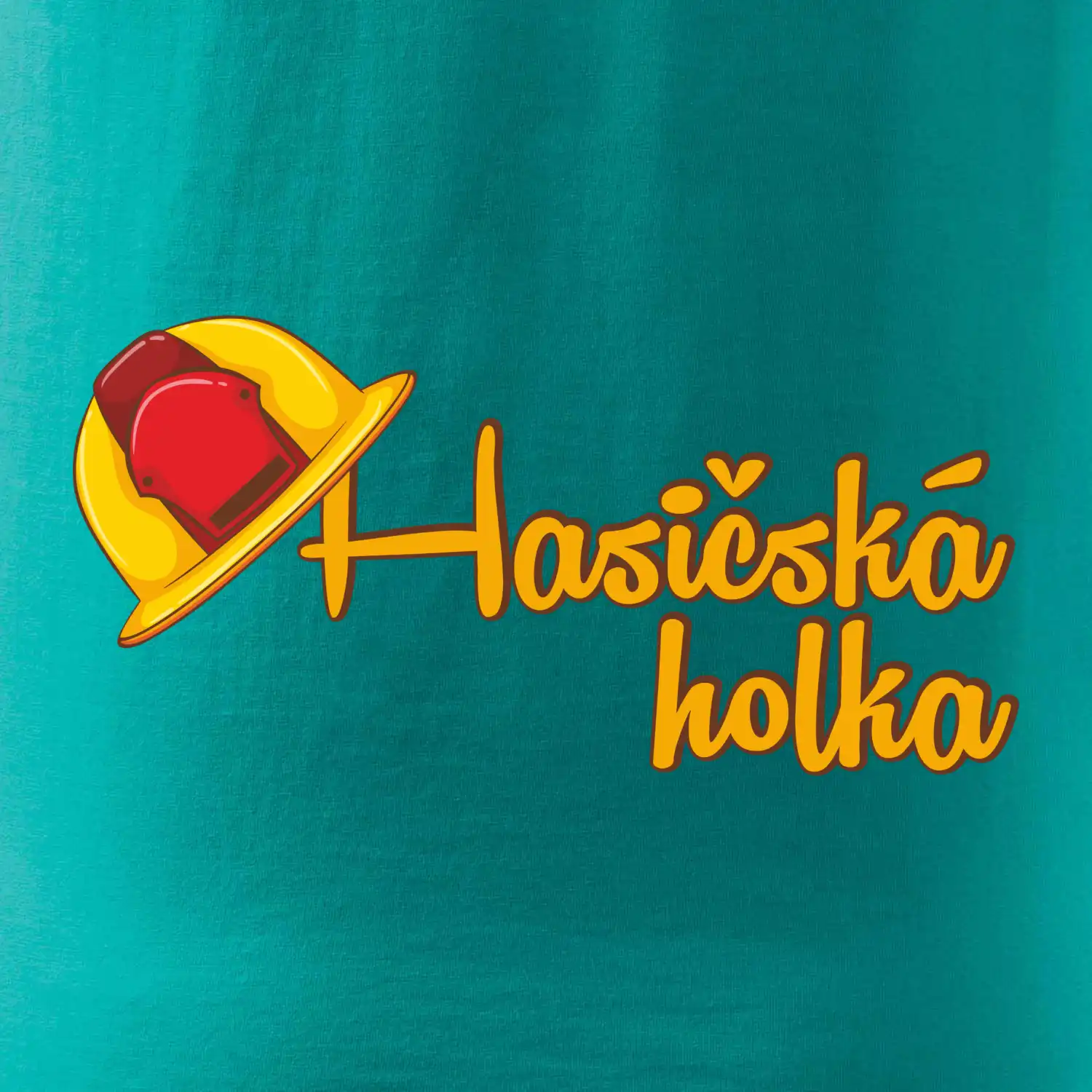 Hasičská holka - helma