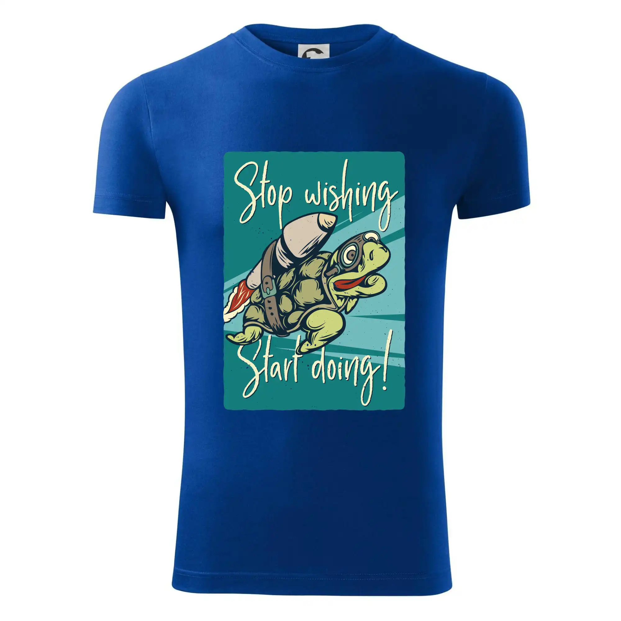 Stop wishing start doing želva