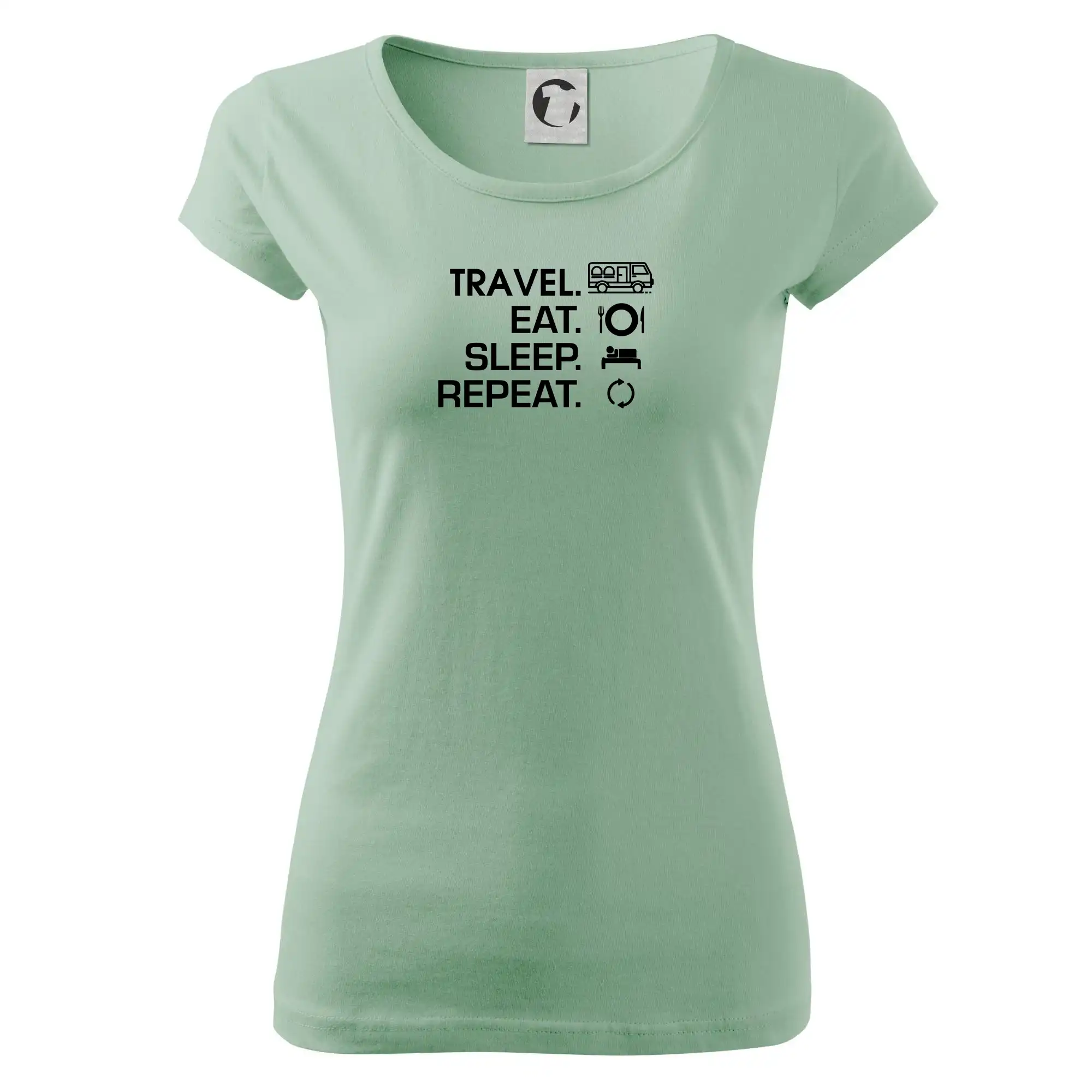 Eat sleep travel - Van