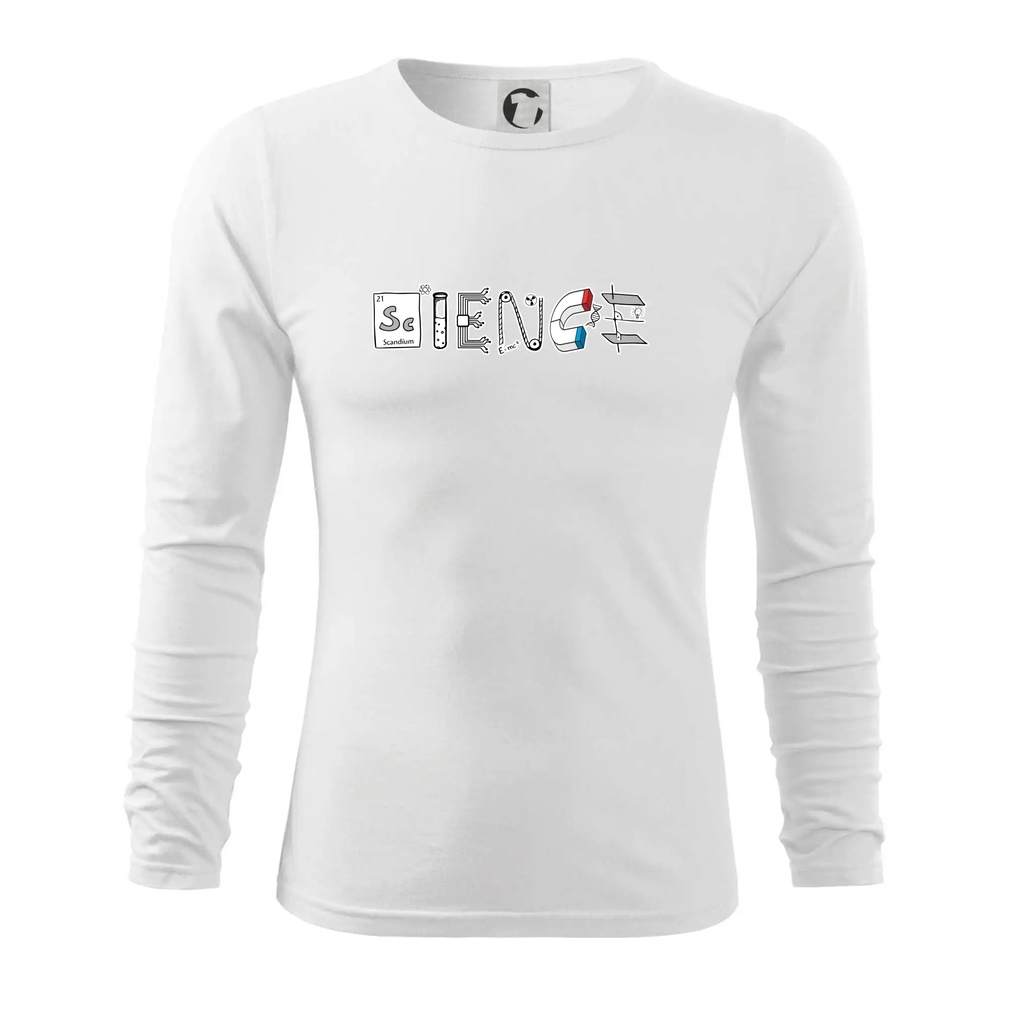 Science věda nápis