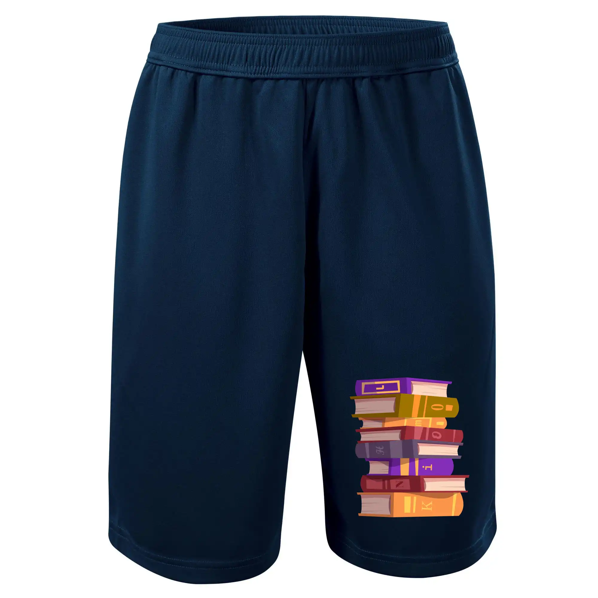 Knihomol stojící knihy