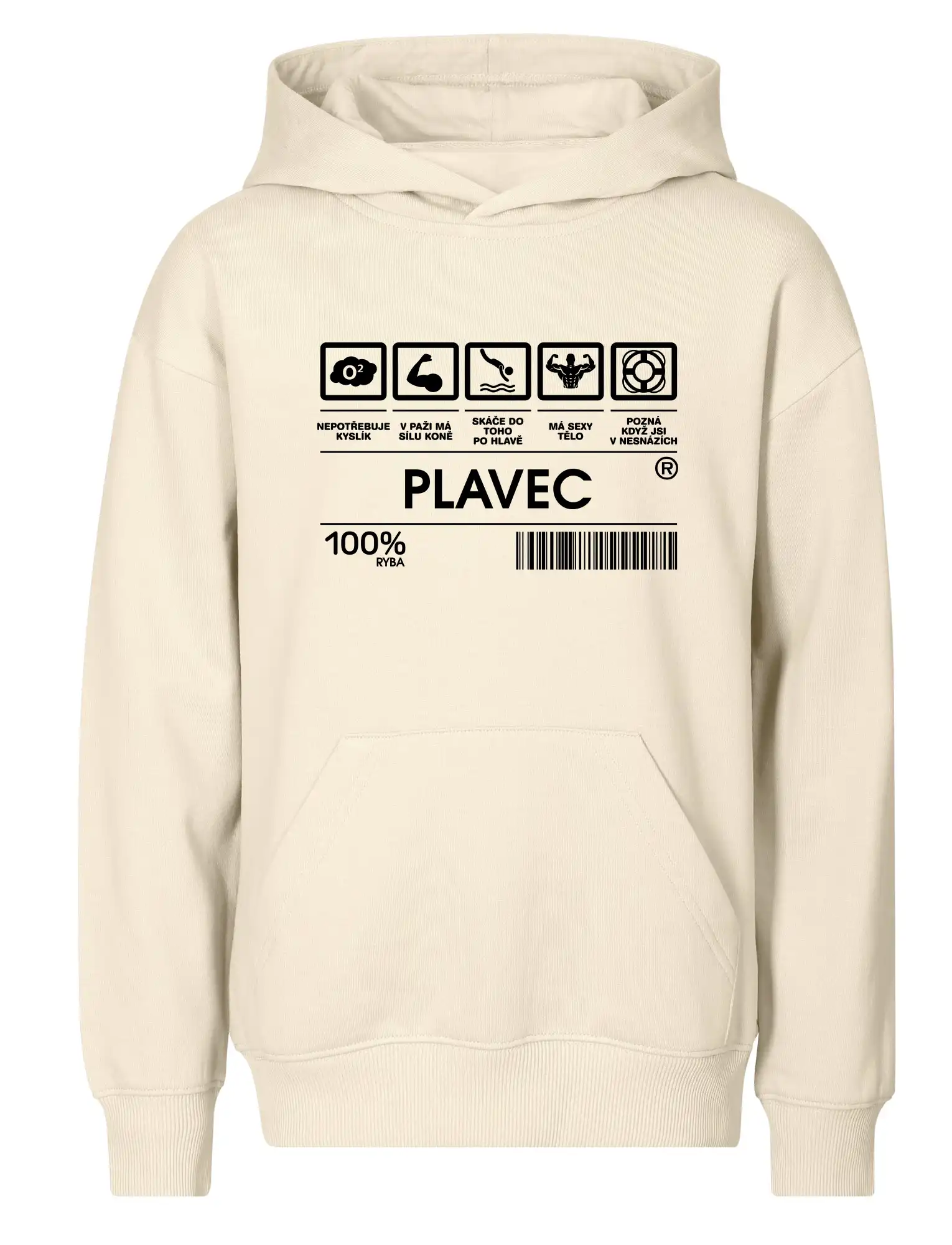 Čárový kód  - Plavec/plavkyně