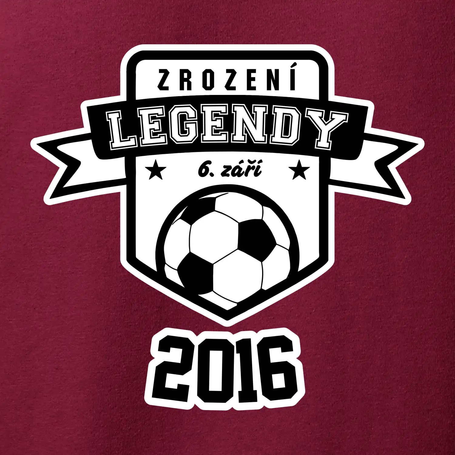 Zrození fotbalové legendy - tvůj den a rok narození