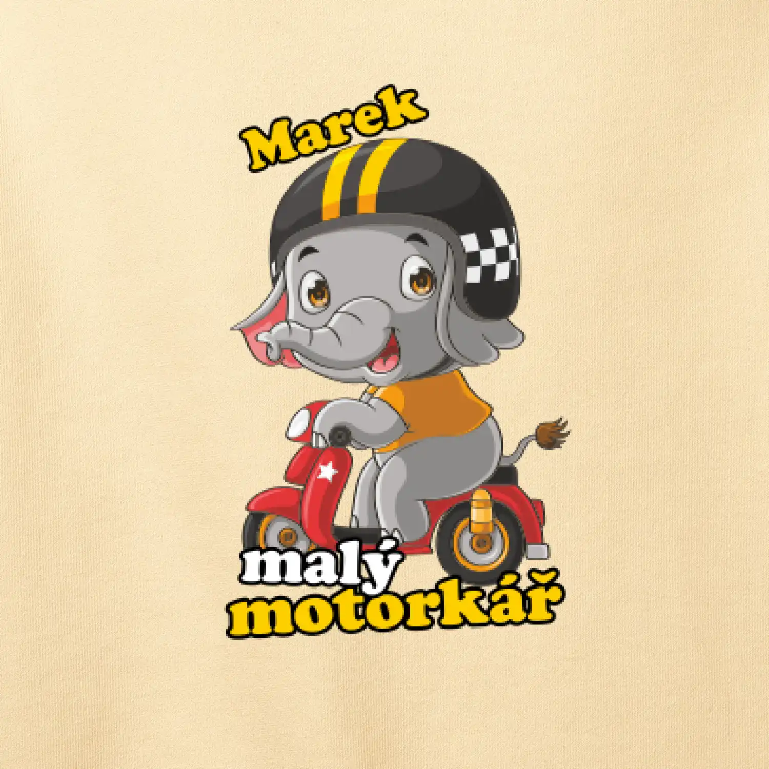 Malý motorkář - vlastní jméno