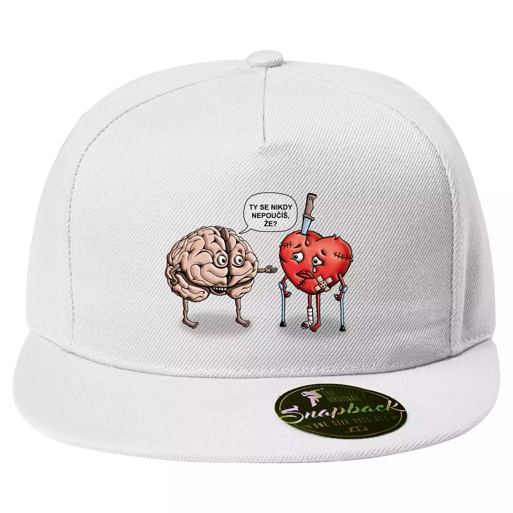 Mozek a srdce - poučení (Hana-creative)