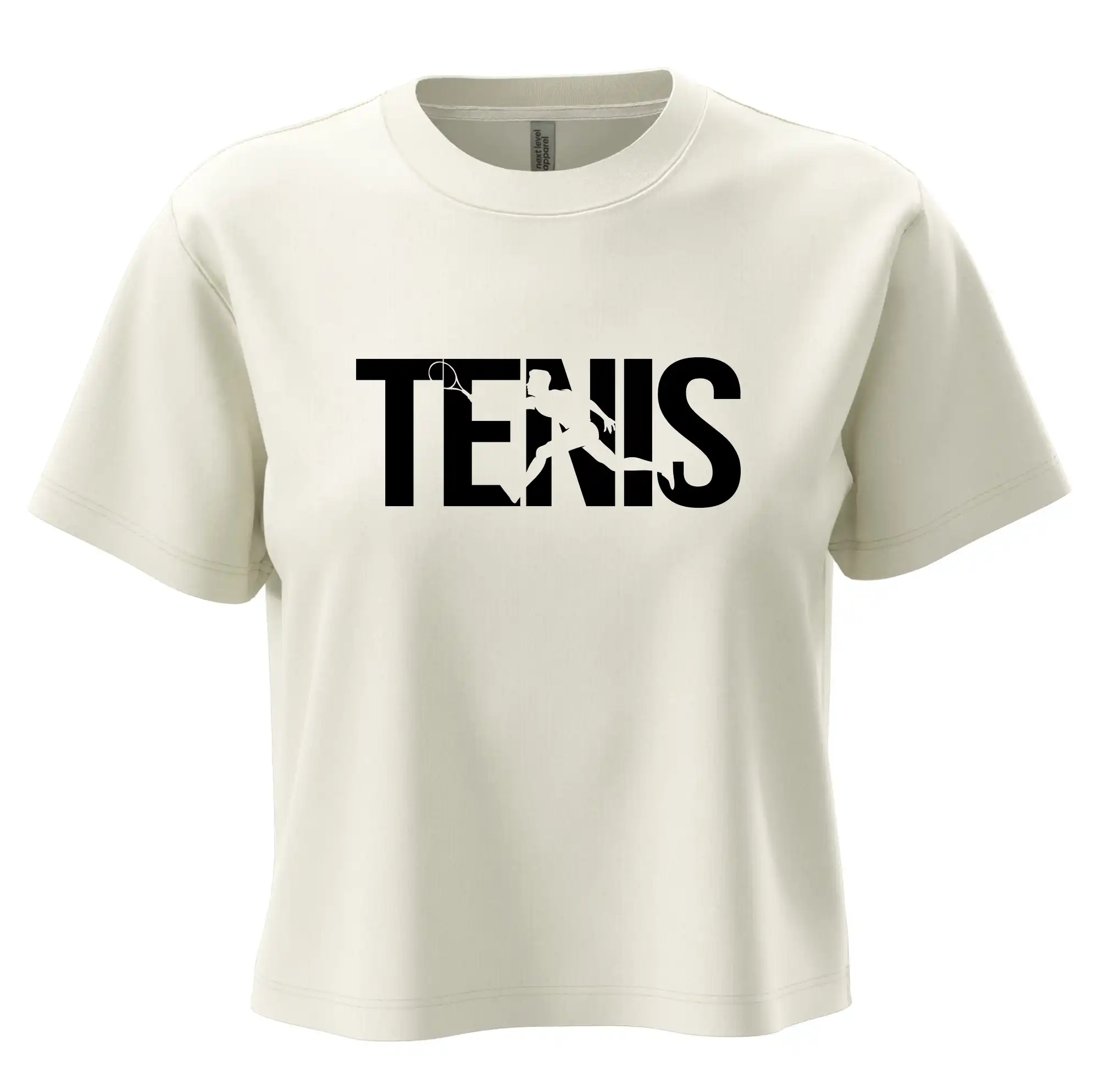Tenis nápis silueta