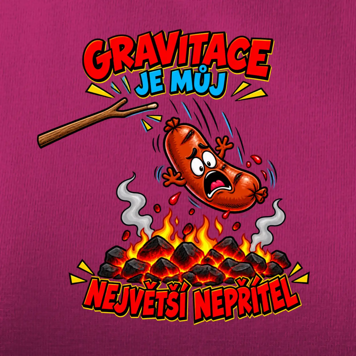 Gravitace je můj největší nepřítel
