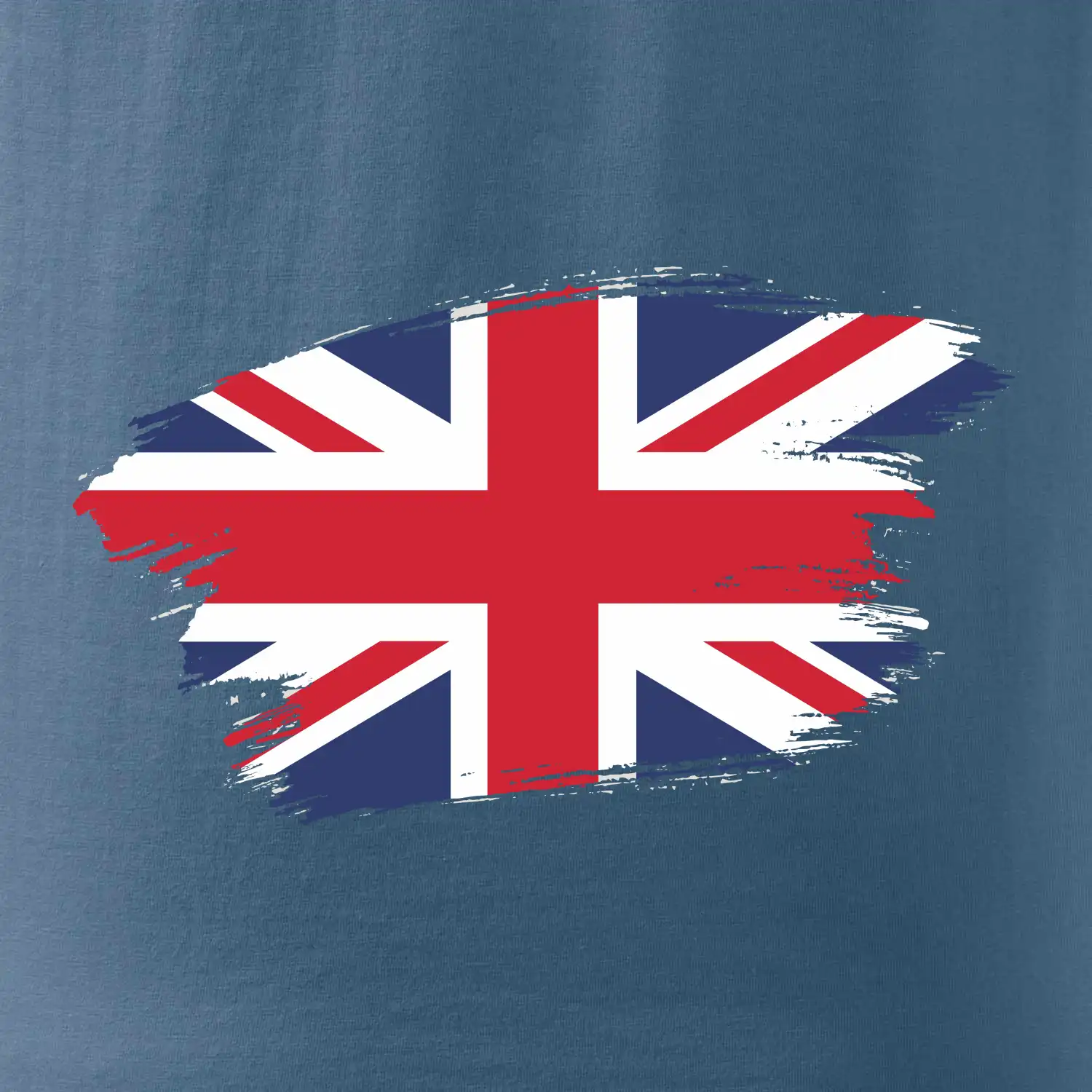 Britská vlajka roztrhaná