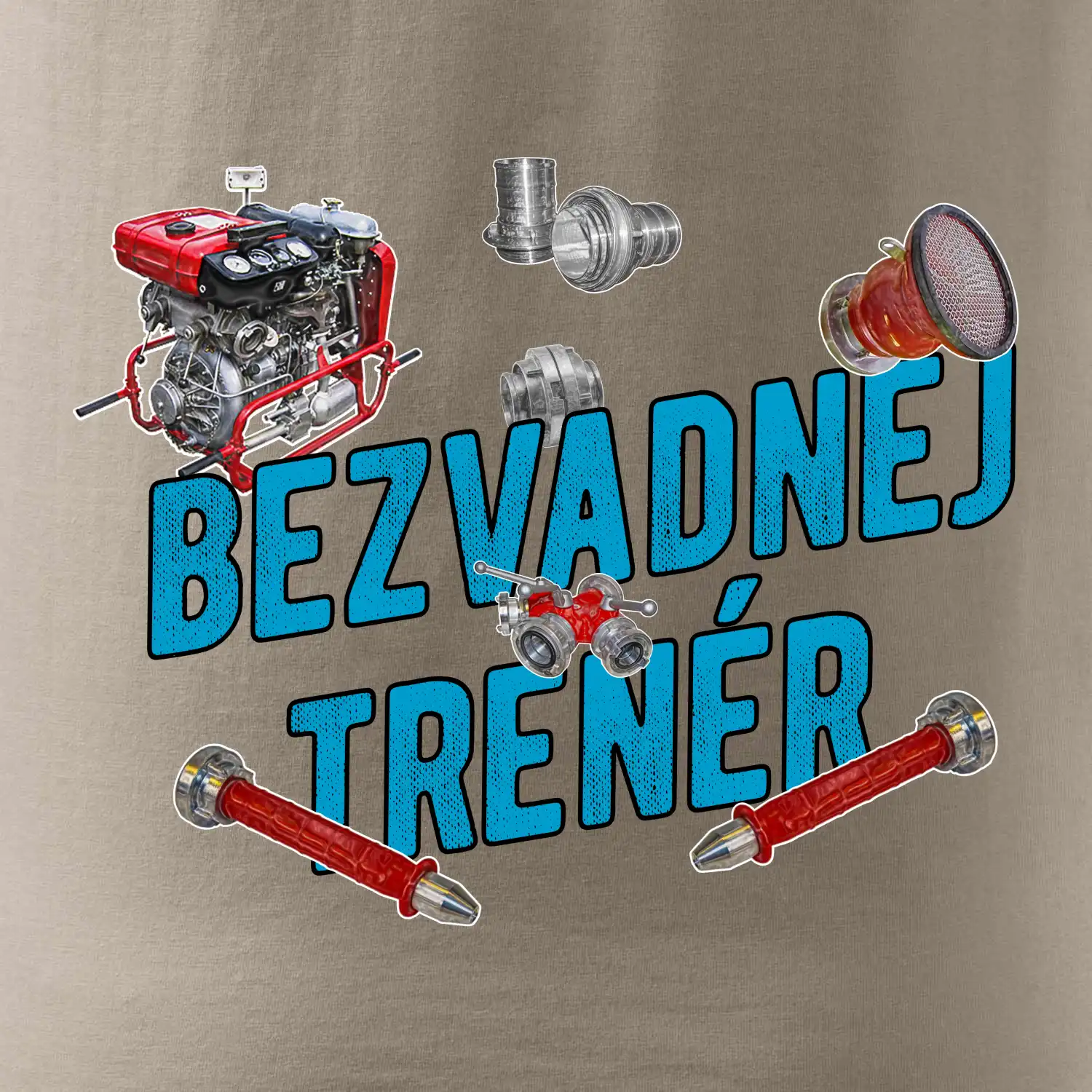 Bezvadnej trenér hasičů