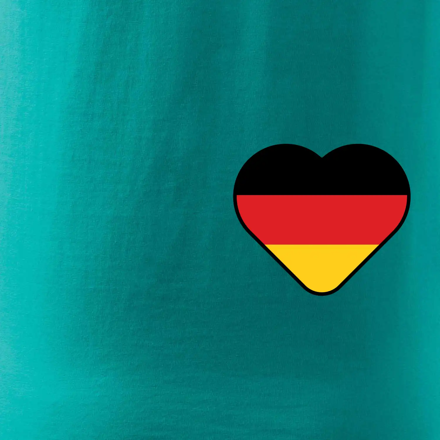 Germany love malé - Německá vlajka