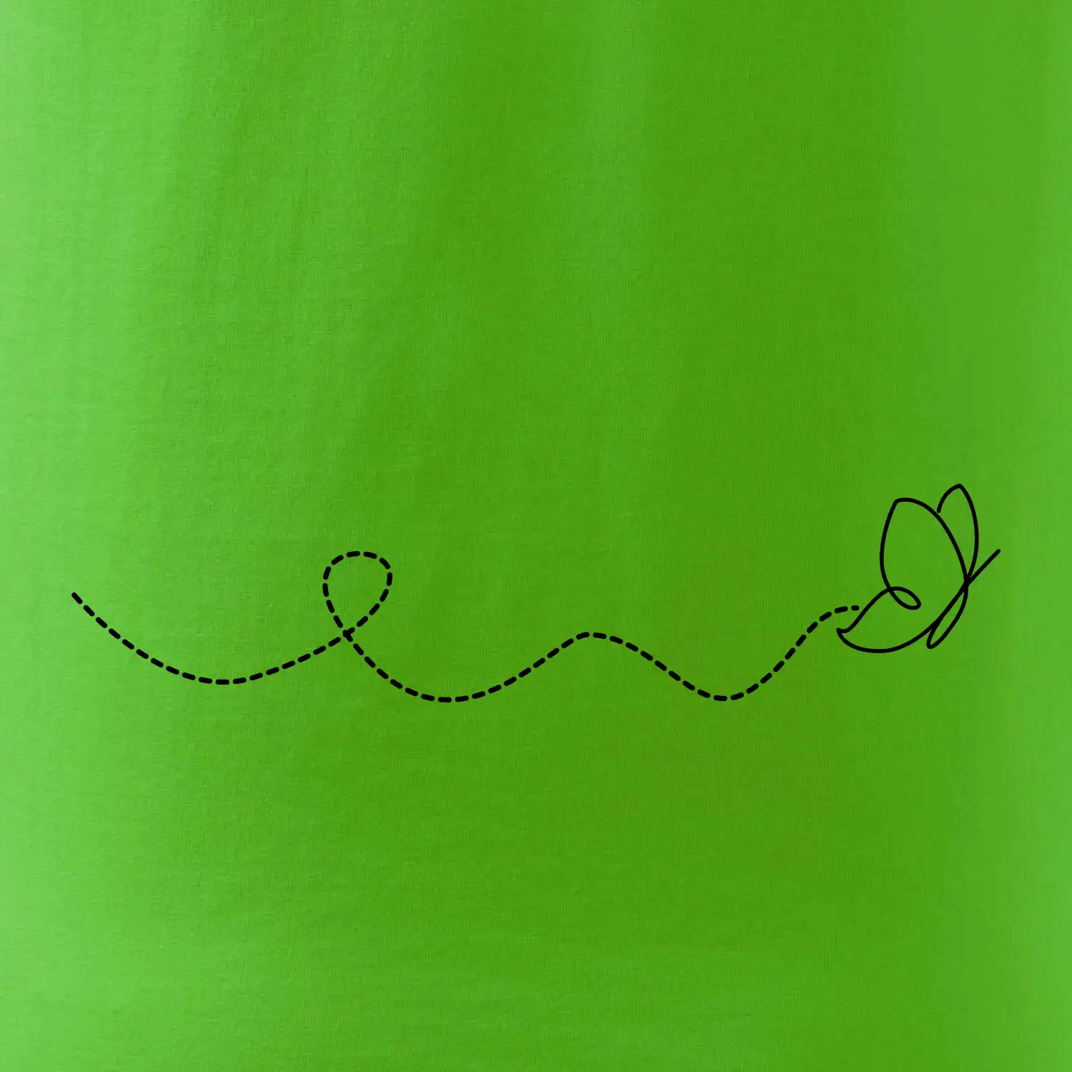 Dráha letu motýla - vlnovka