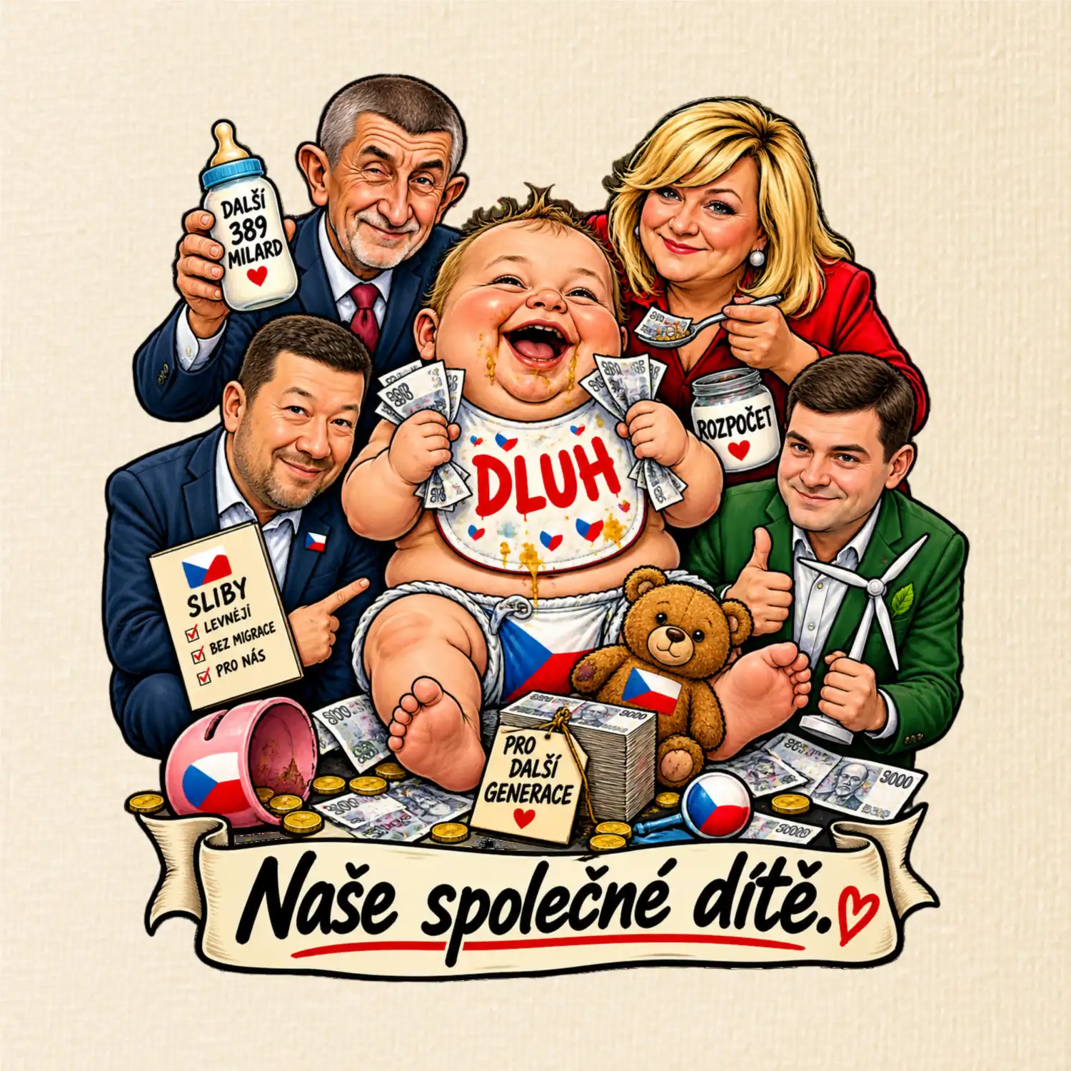 Naše společné zadlužené dítě