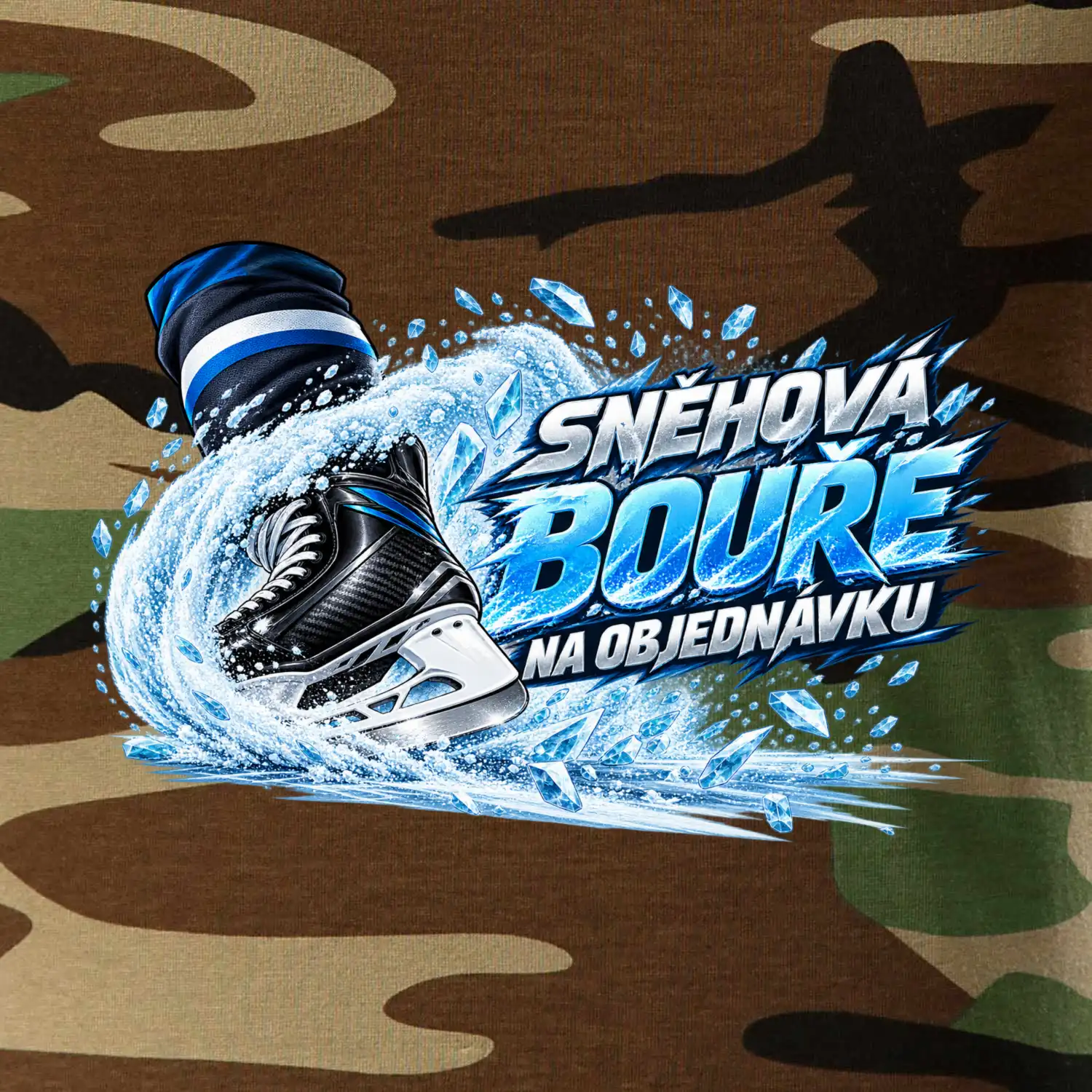 Hokejová sněhová bouře