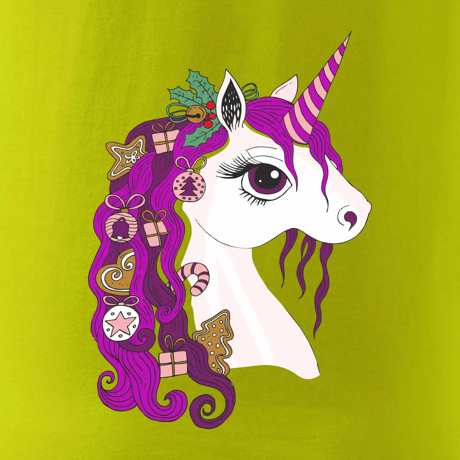 Vánoční jednorožec