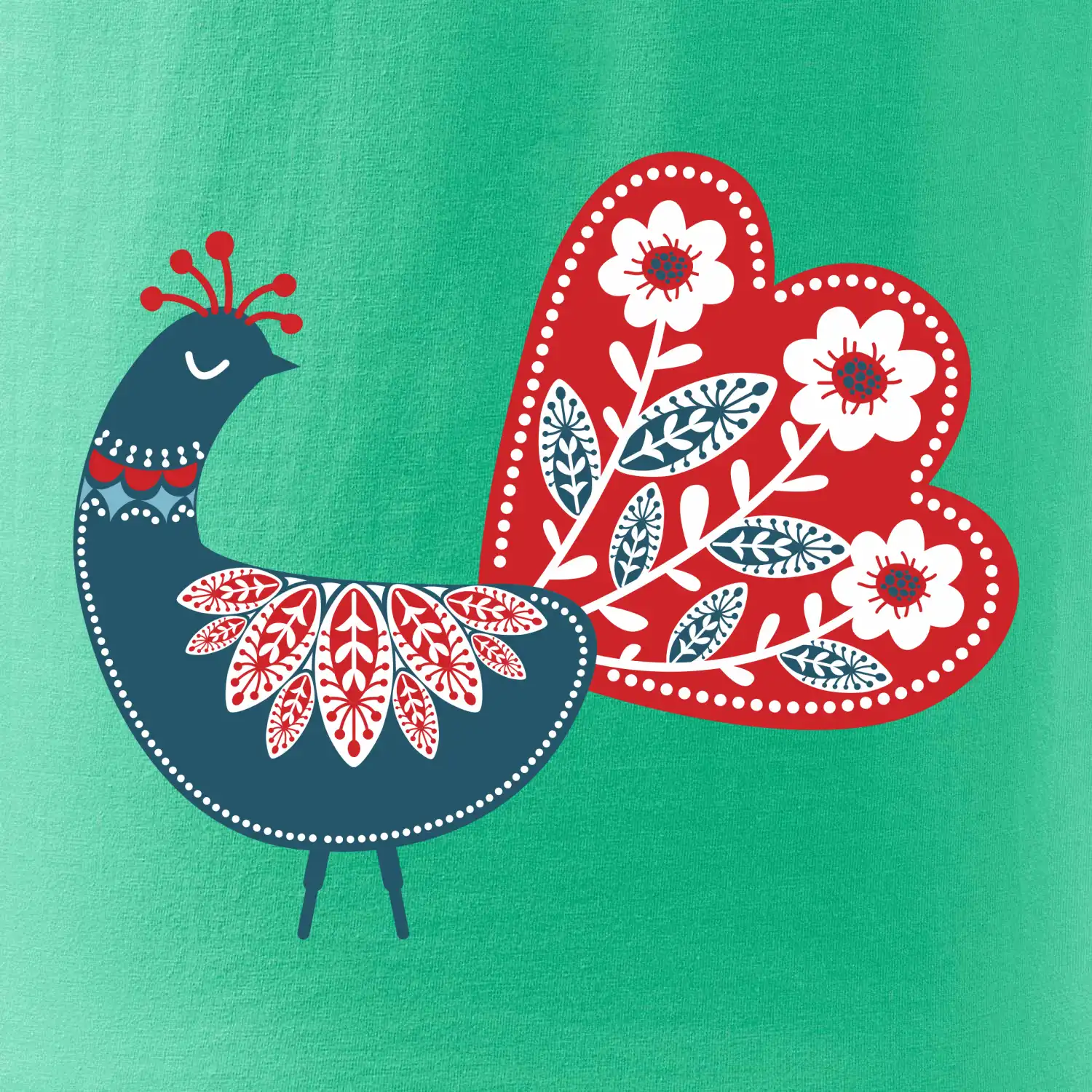 Folklor - páv modrý