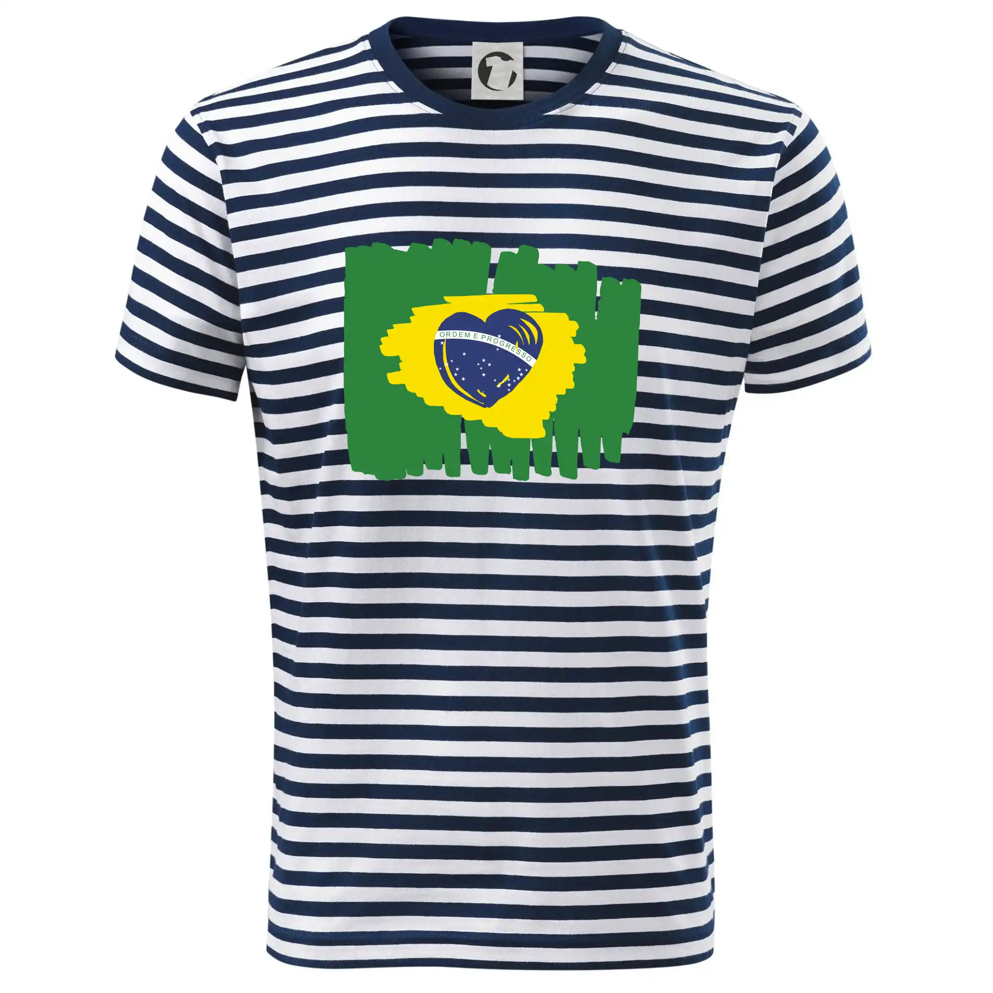 Brazílie vlajka srdce