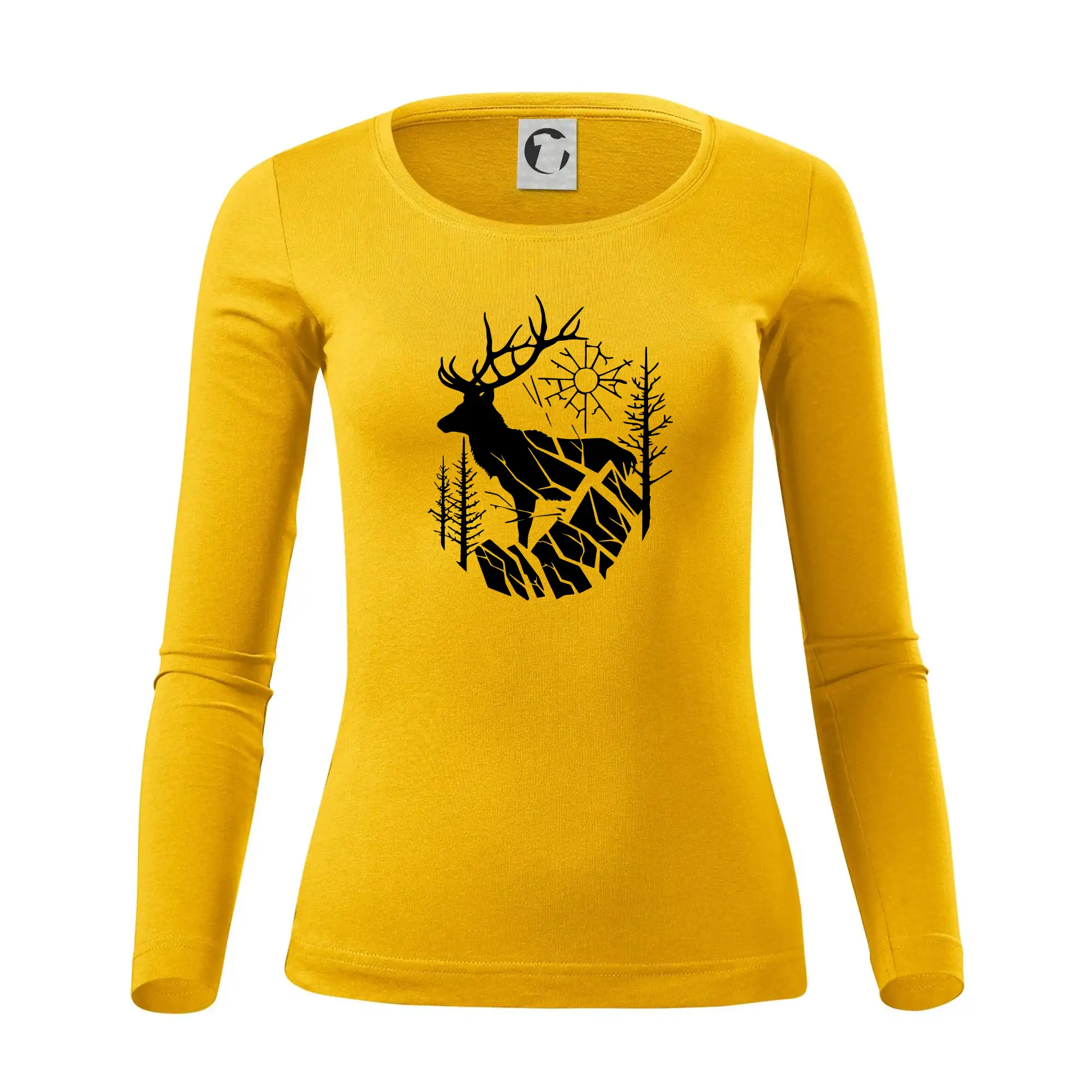 Jelen v lese křivky