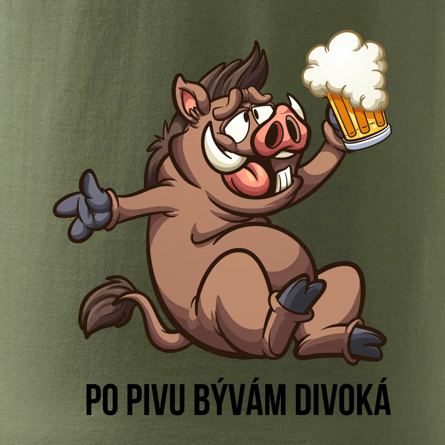 Po pivu bývám divoká