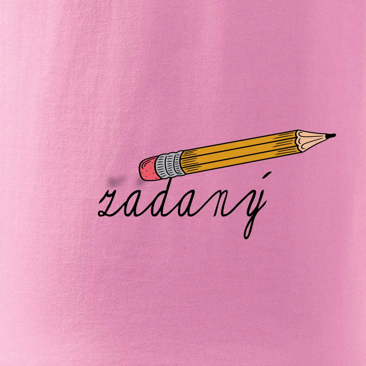 Zadaný tužka a guma