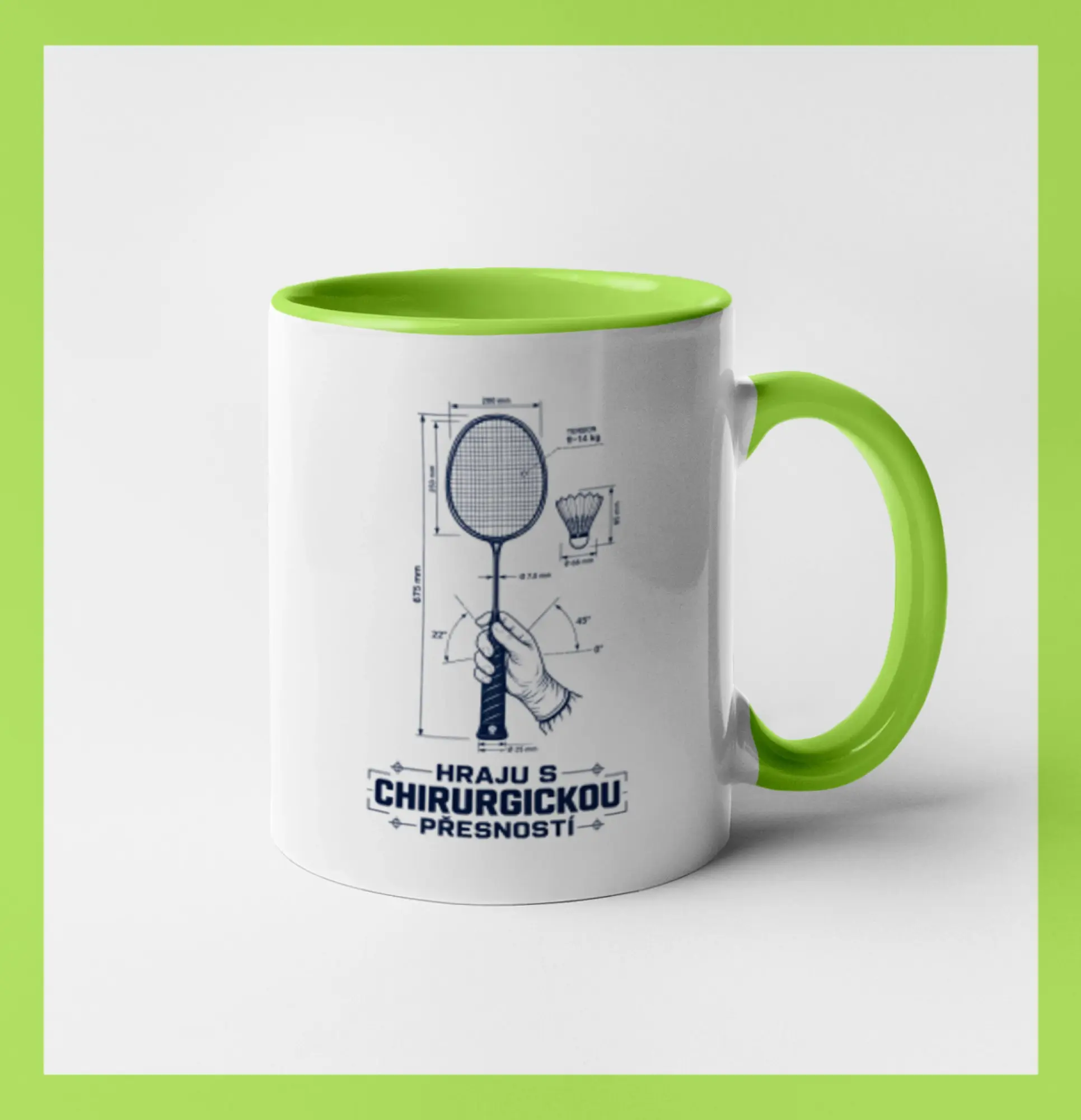 Badminton chirurgická přesnost