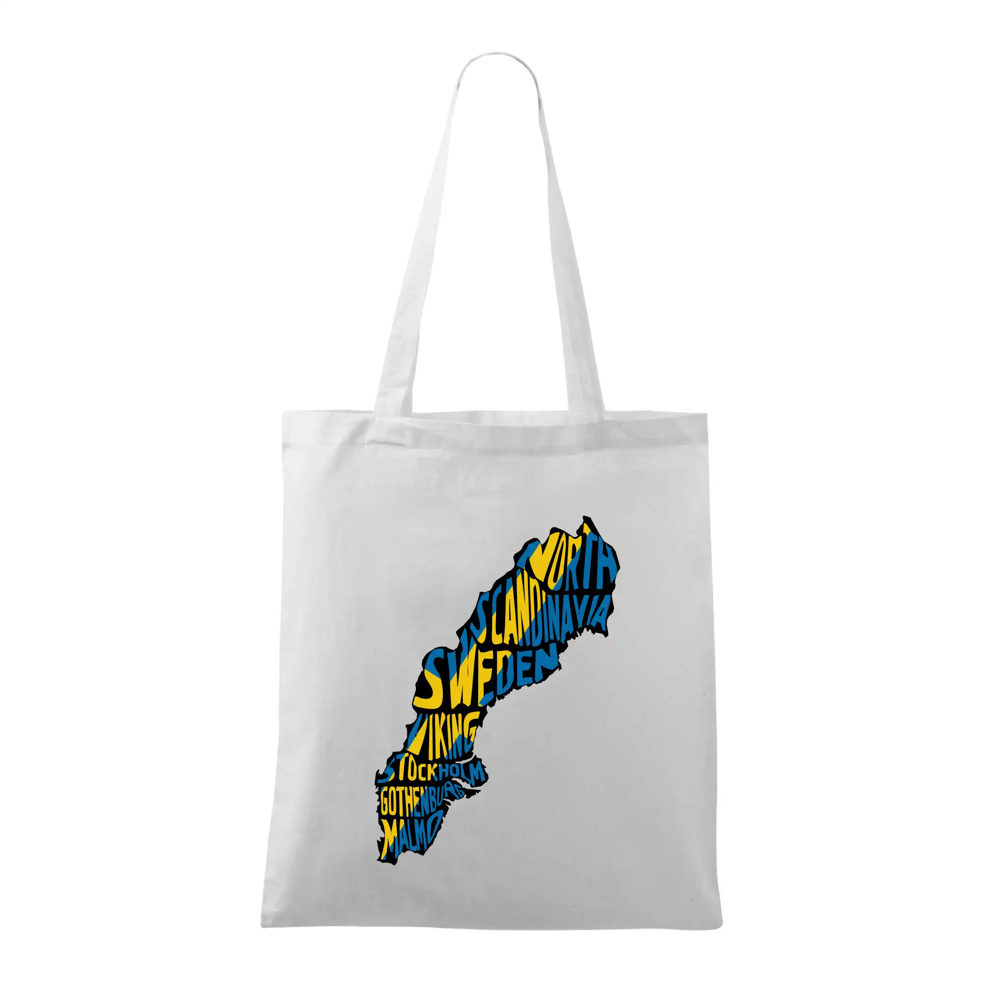 Mapy - názvy měst - Švédsko