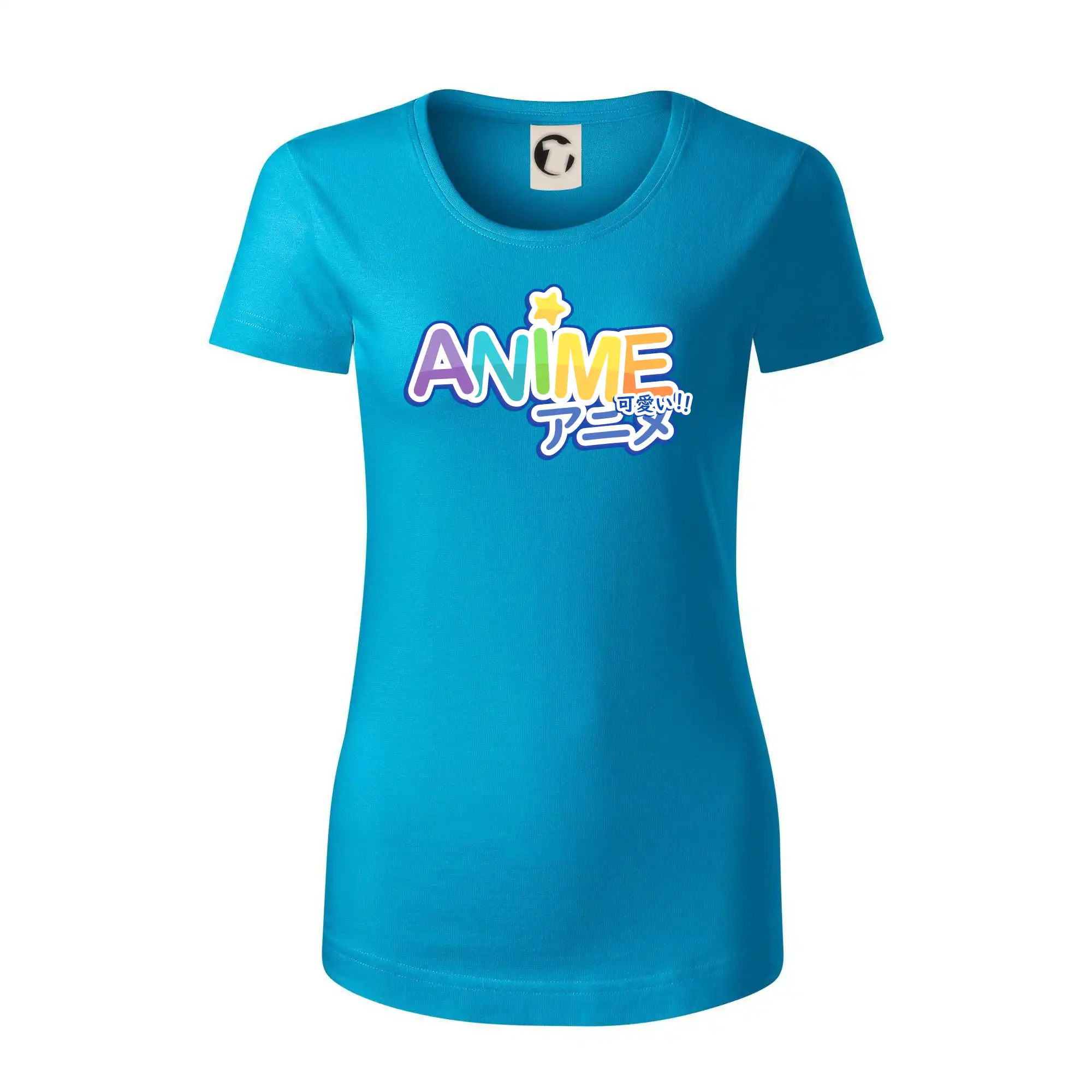 Anime nápis duhový