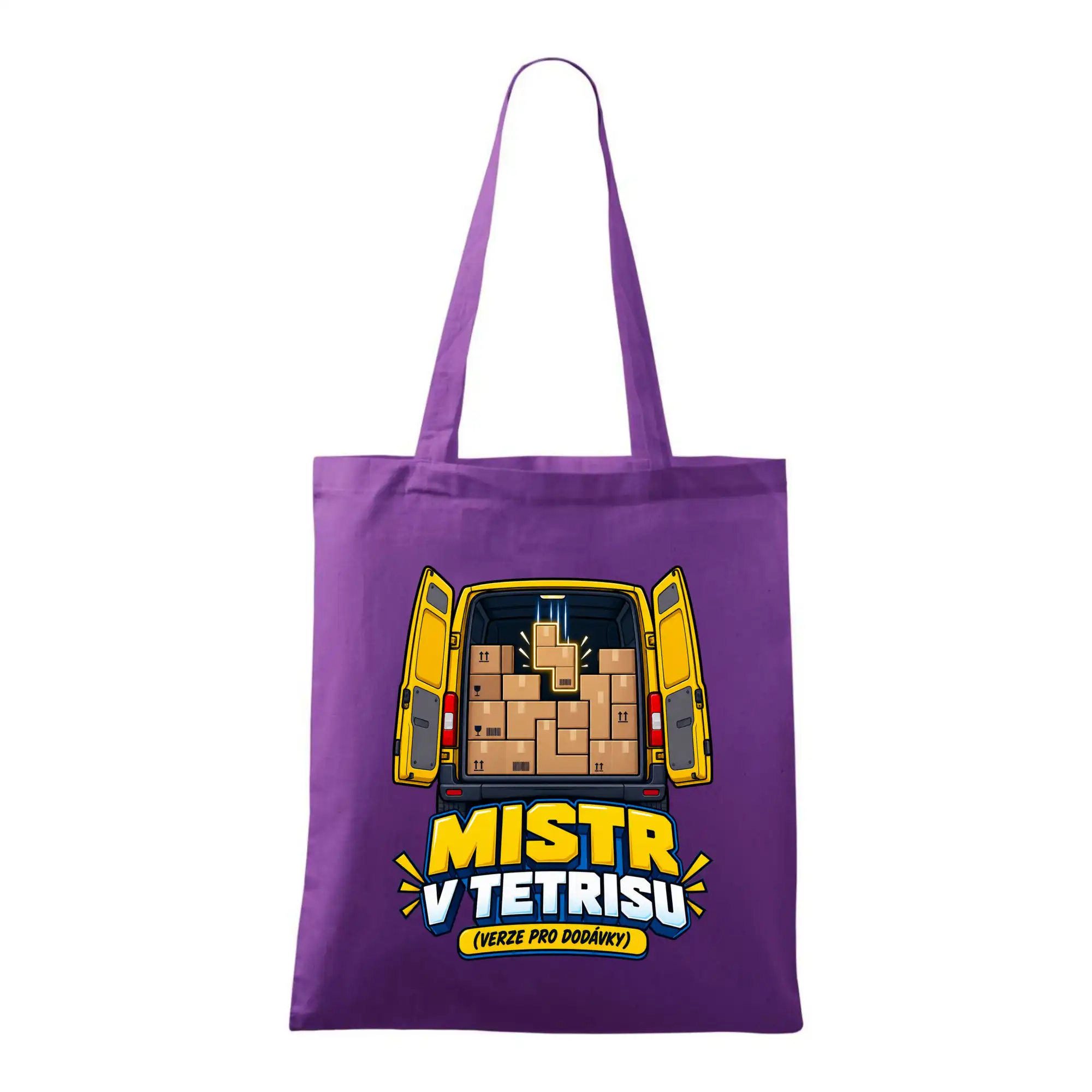 Mistr v tetrisu pro dodávky