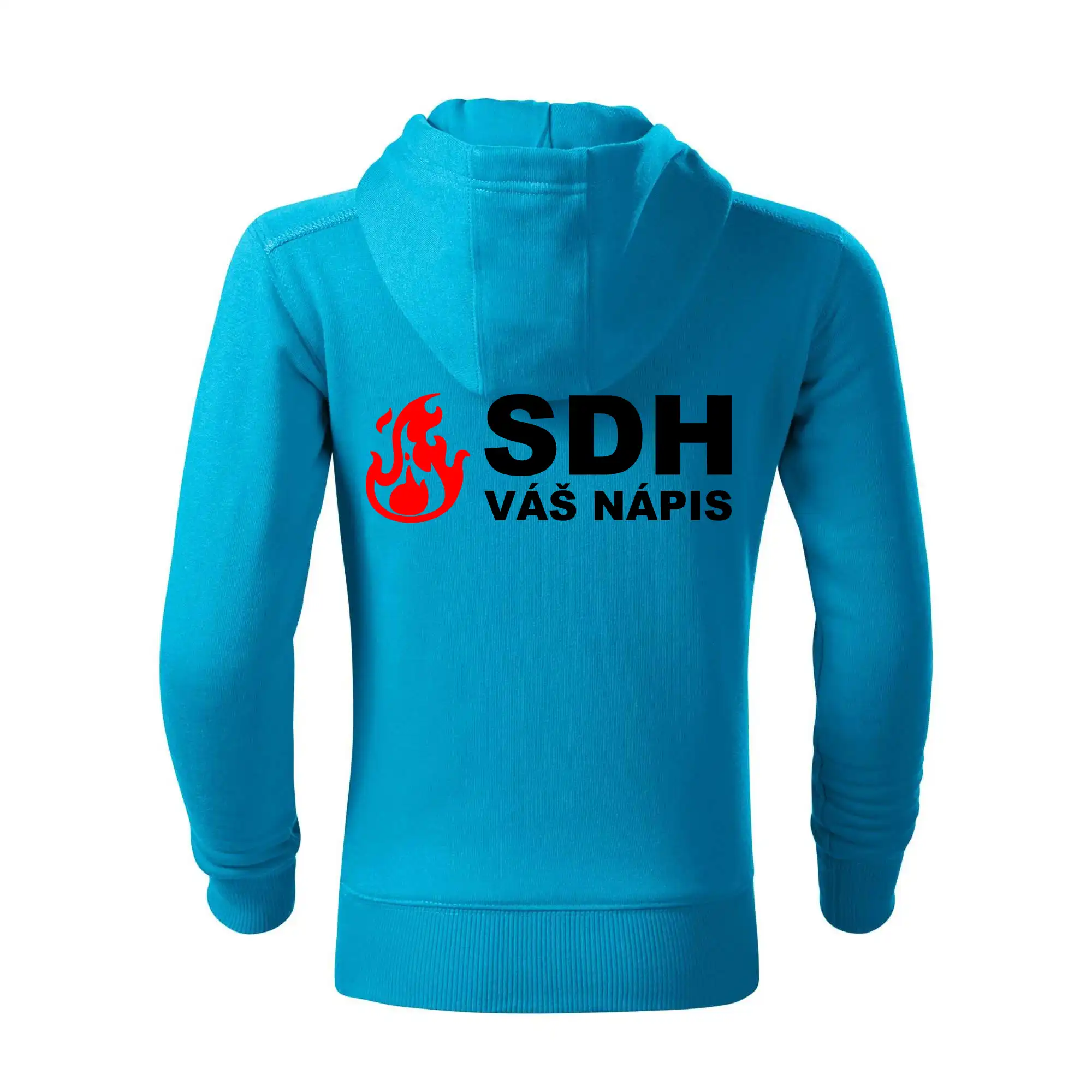 SDH nápis (oheň, firesport, název sboru - vlastní nápis)