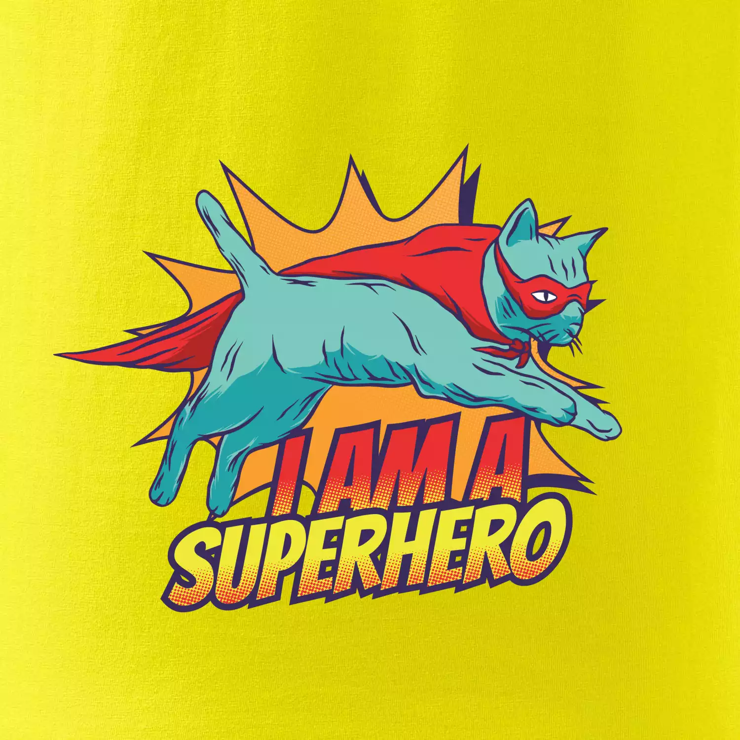 Kočka I am a Superhero