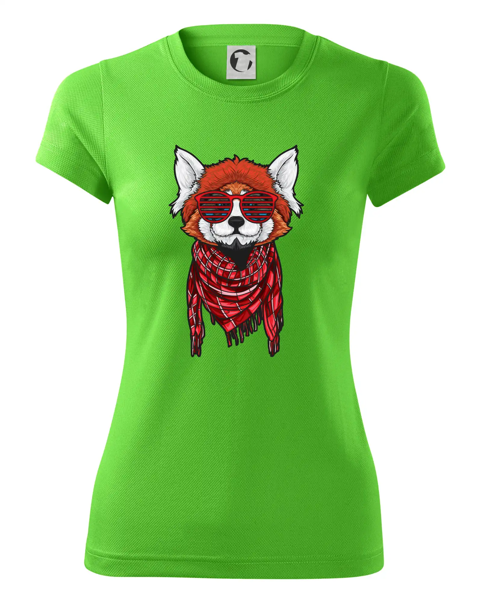 Červená panda hipster