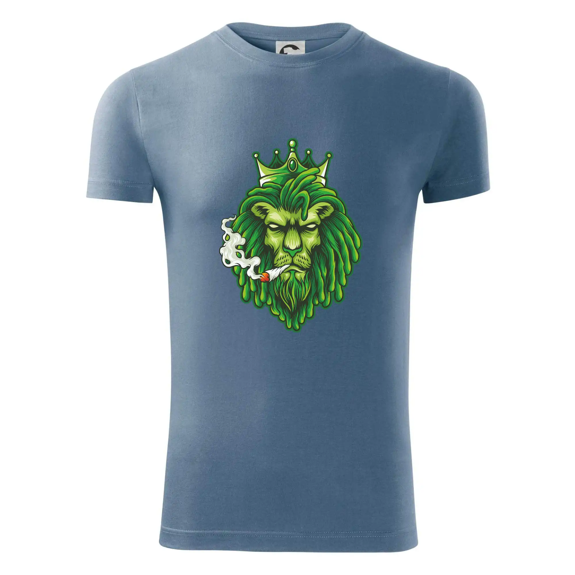 Zhulený lev zelený