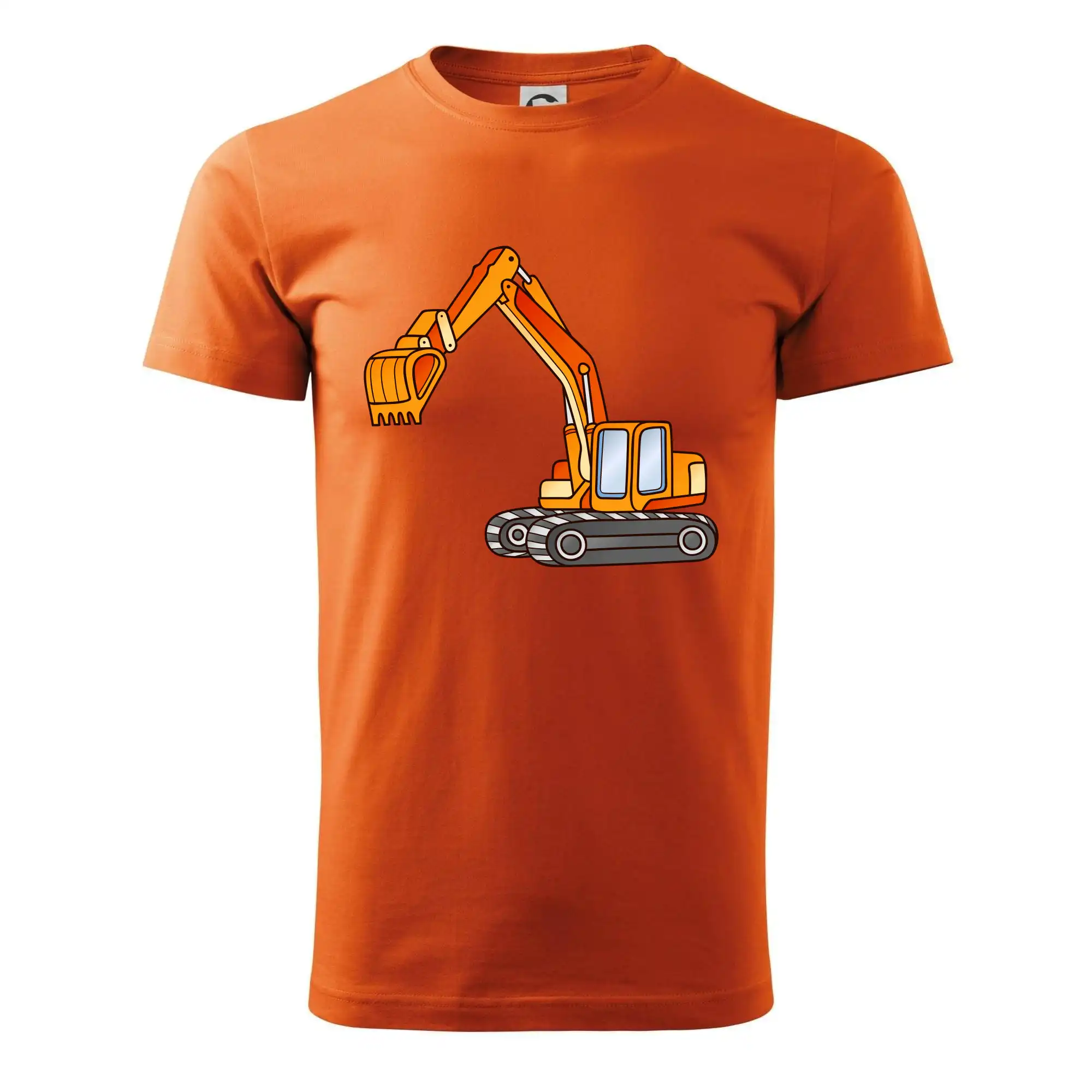Bagr bez nápisu oranžový