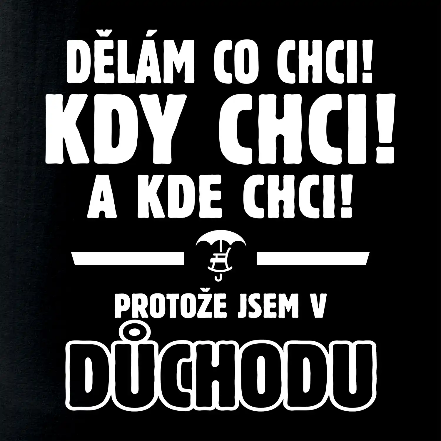Dělám co chci, kdy chci důchod
