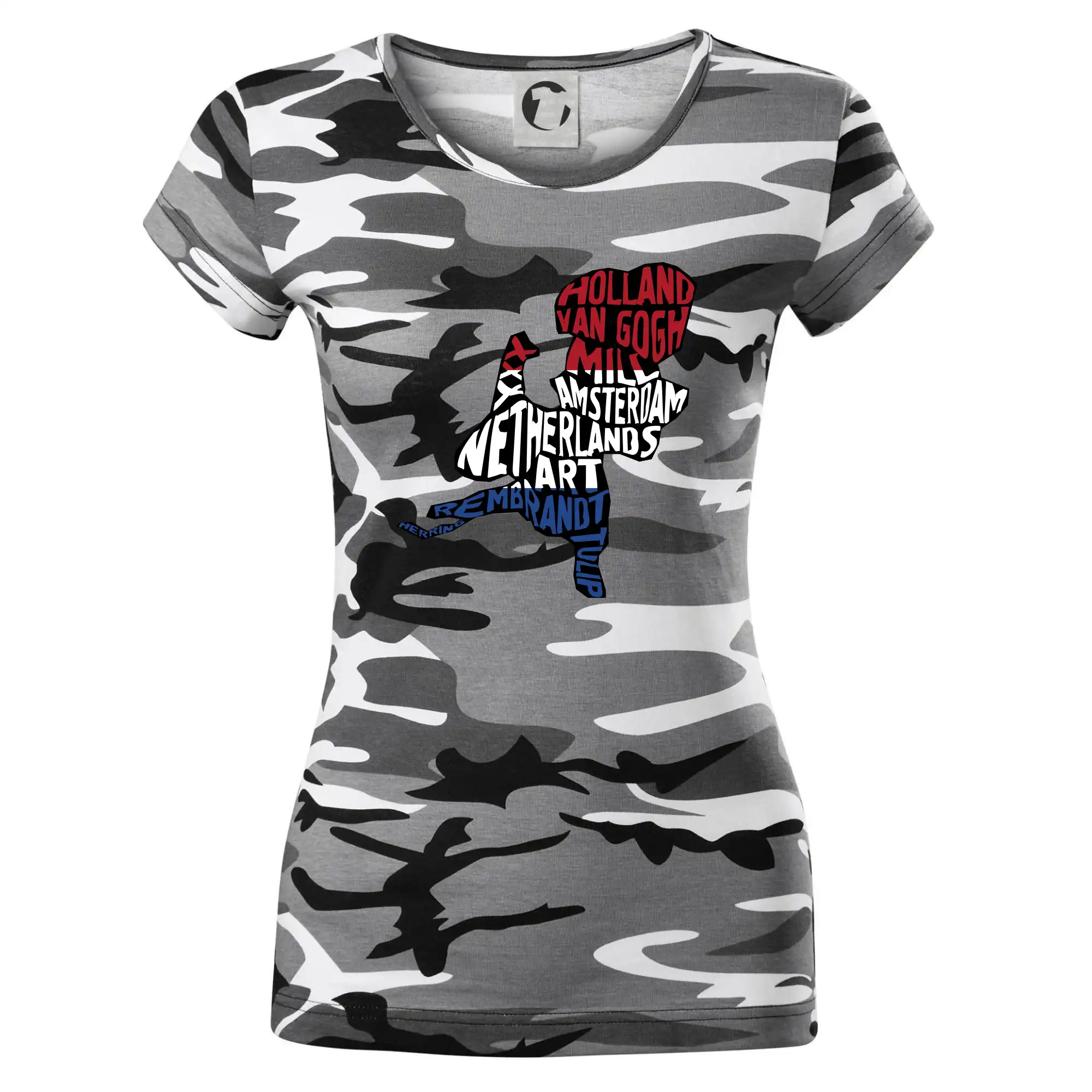 Mapy - názvy měst - Nizozemí