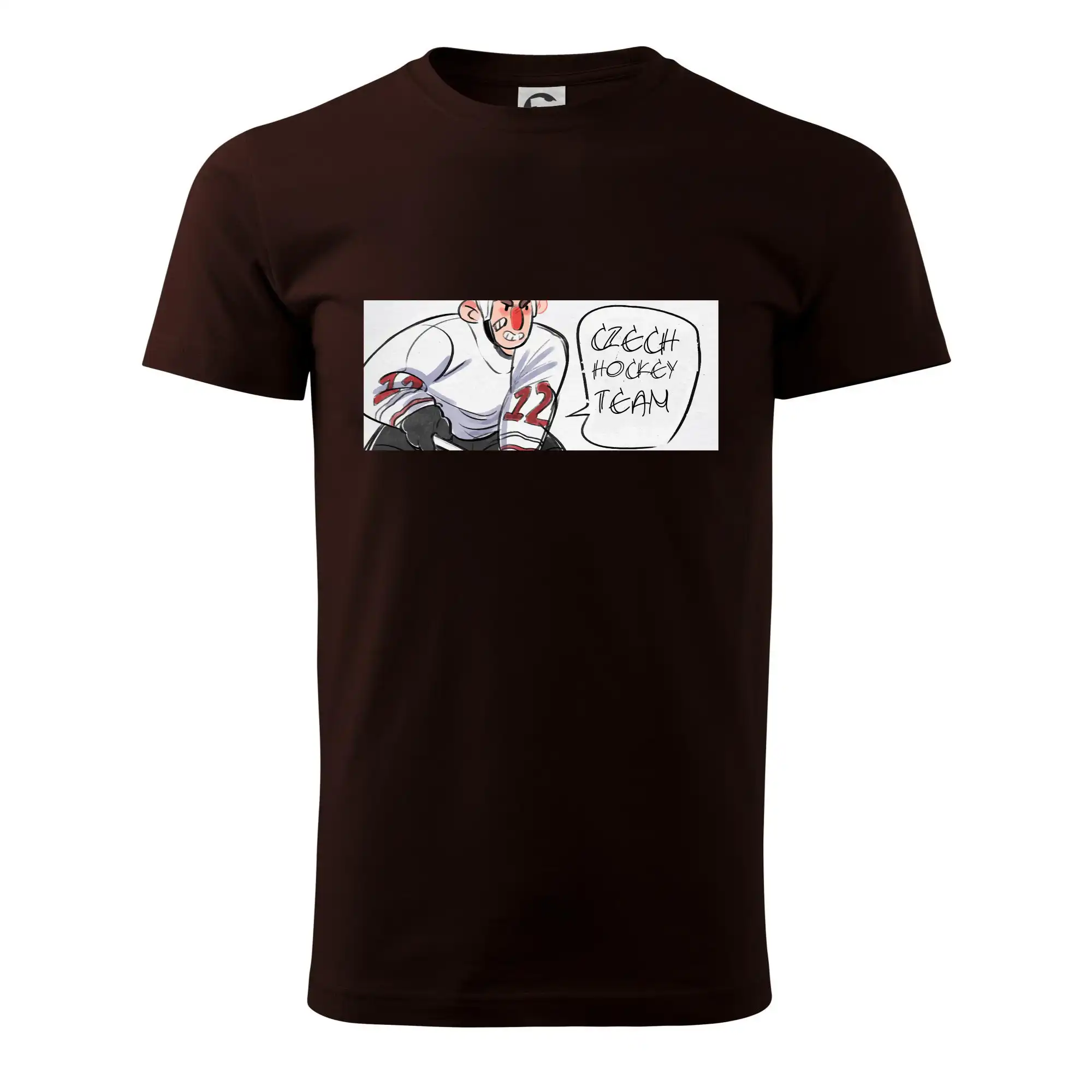 Czech hockey team animovaná postava