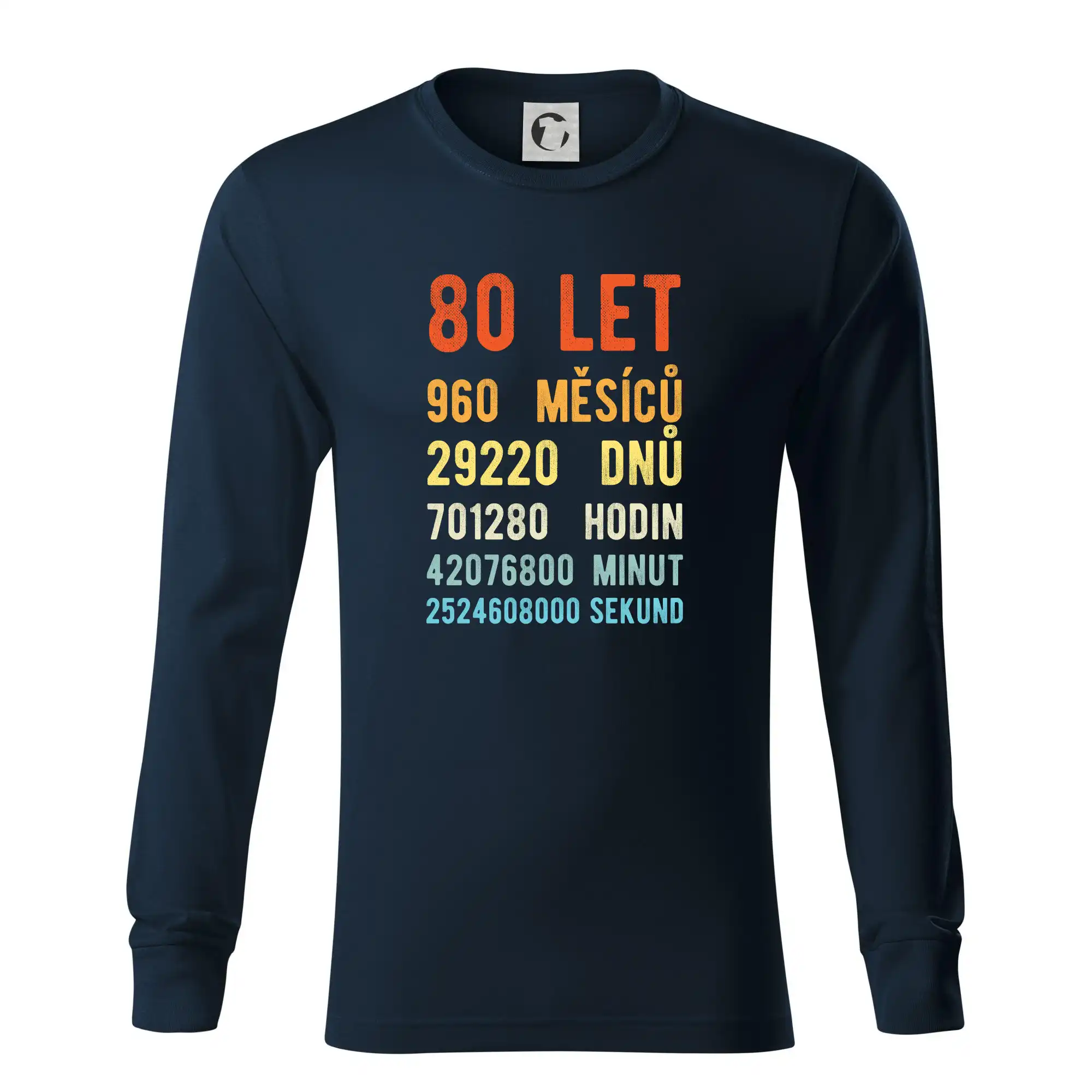 Narozeniny 80 přepočet času