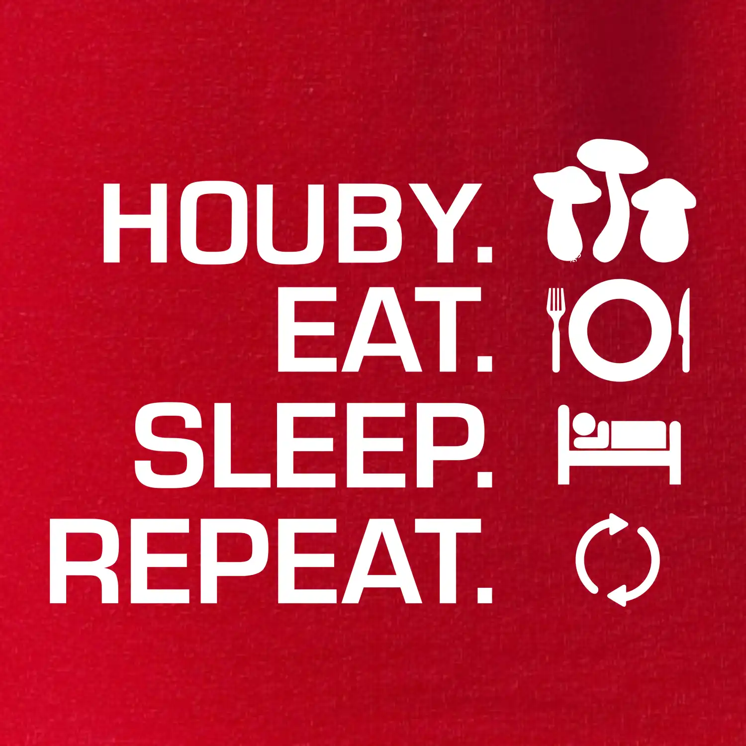 Houby Eat Sleep Repeat
