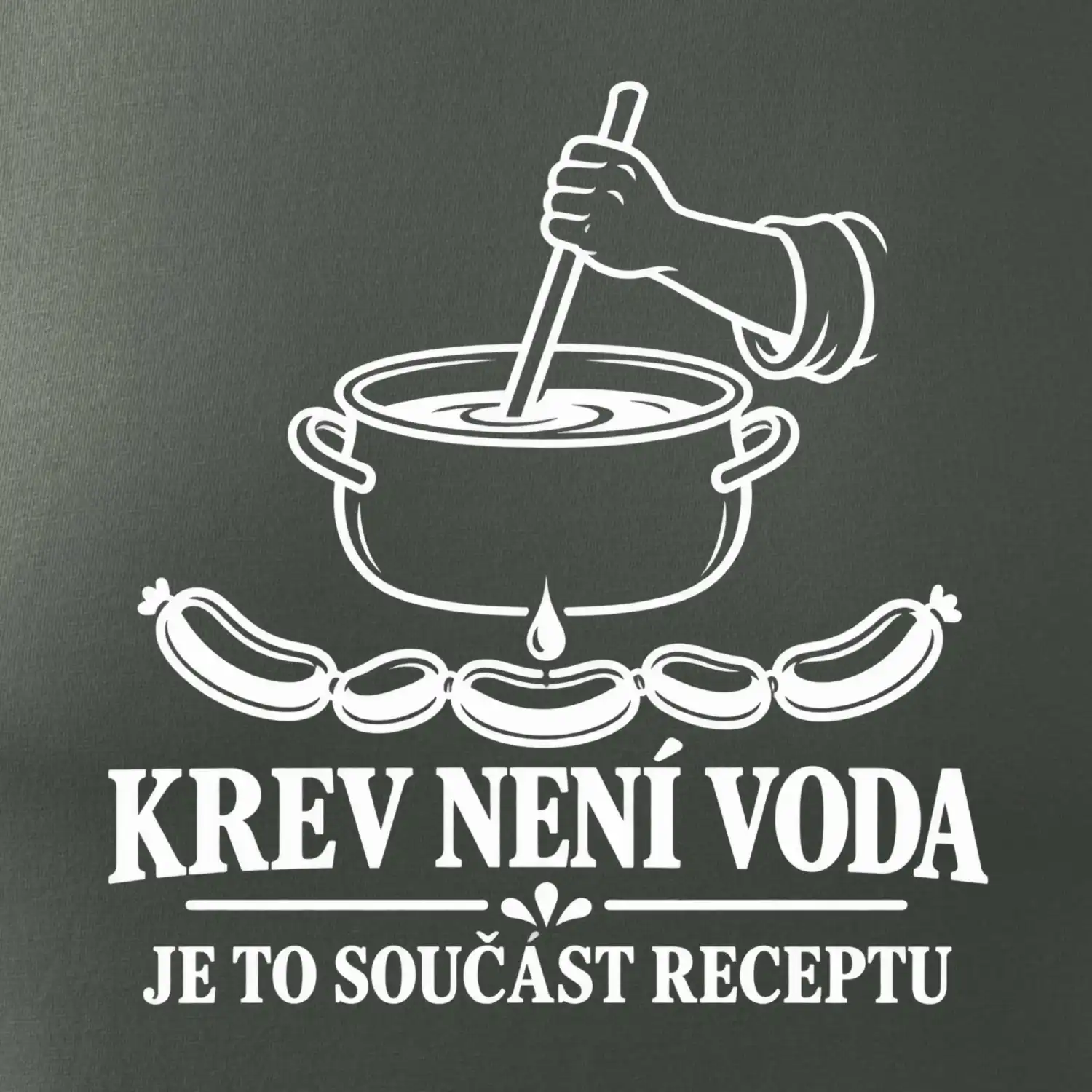 Krev není voda je to součást receptu