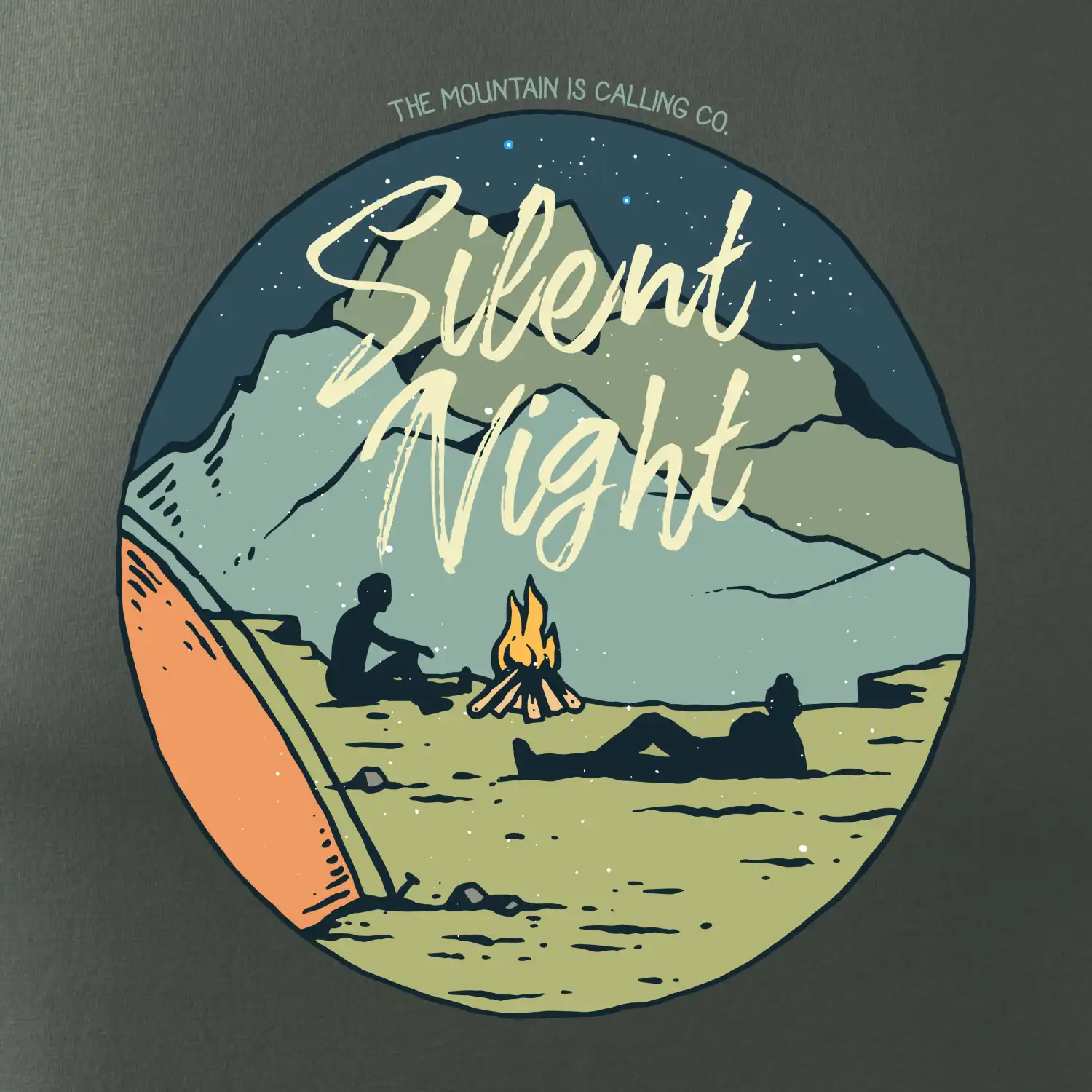 Camp oval Silent Night