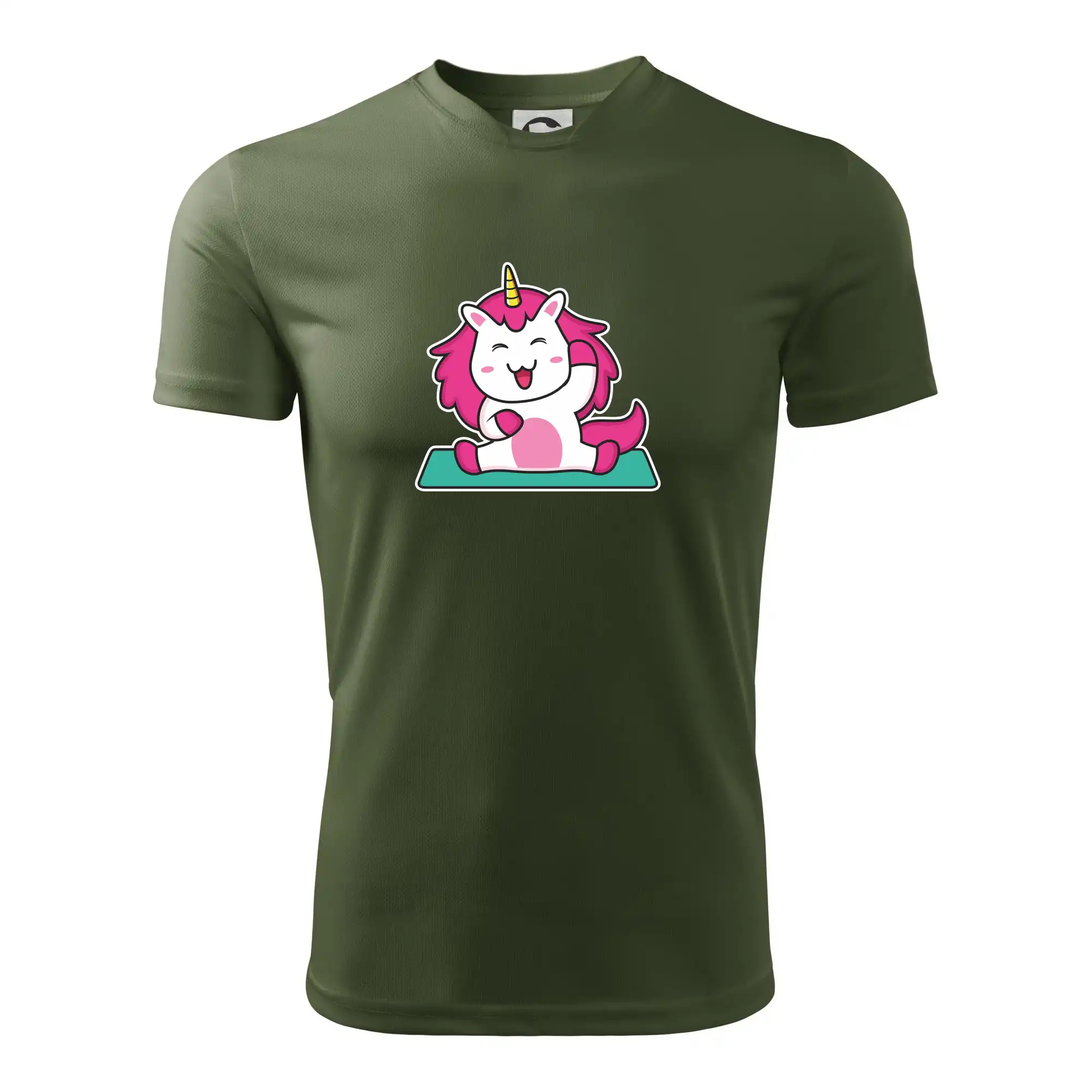 Yoga veselý jednorožec