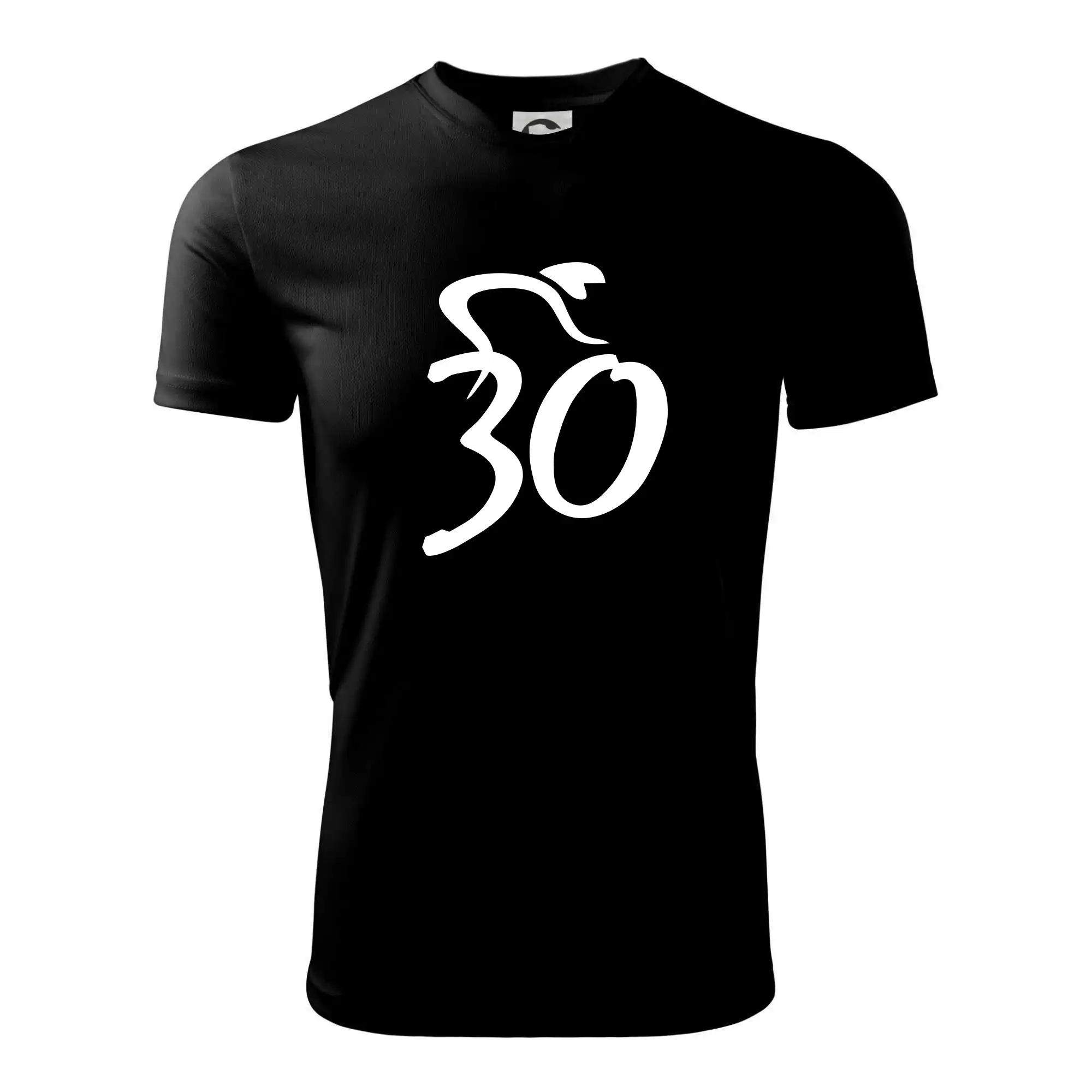 Cyklista slaví třicítku (30)