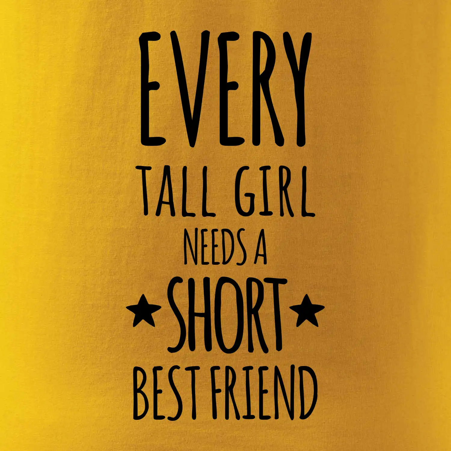 Every tall girl needs a short best friend