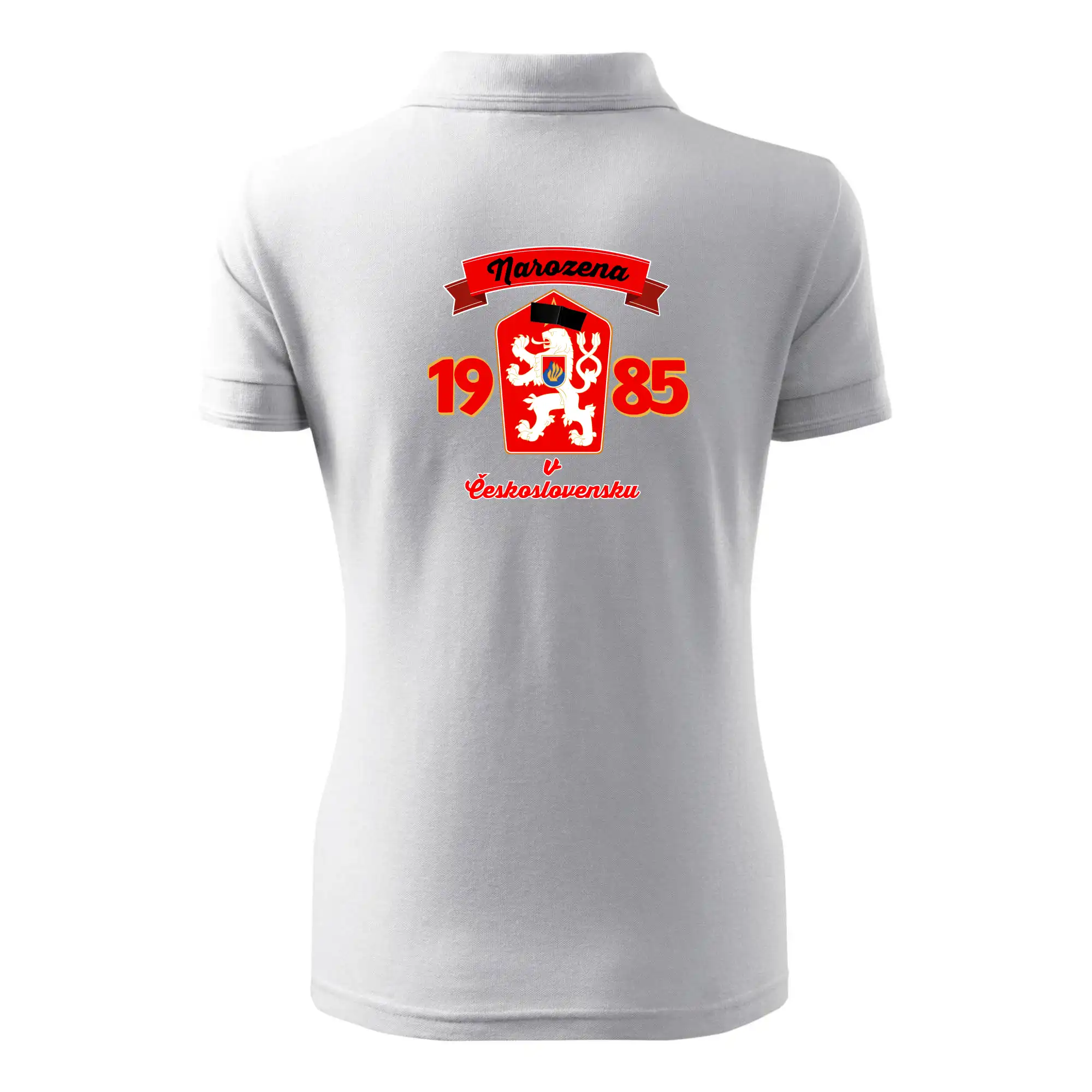 Narozena v Československu - Přelepený znak 1985