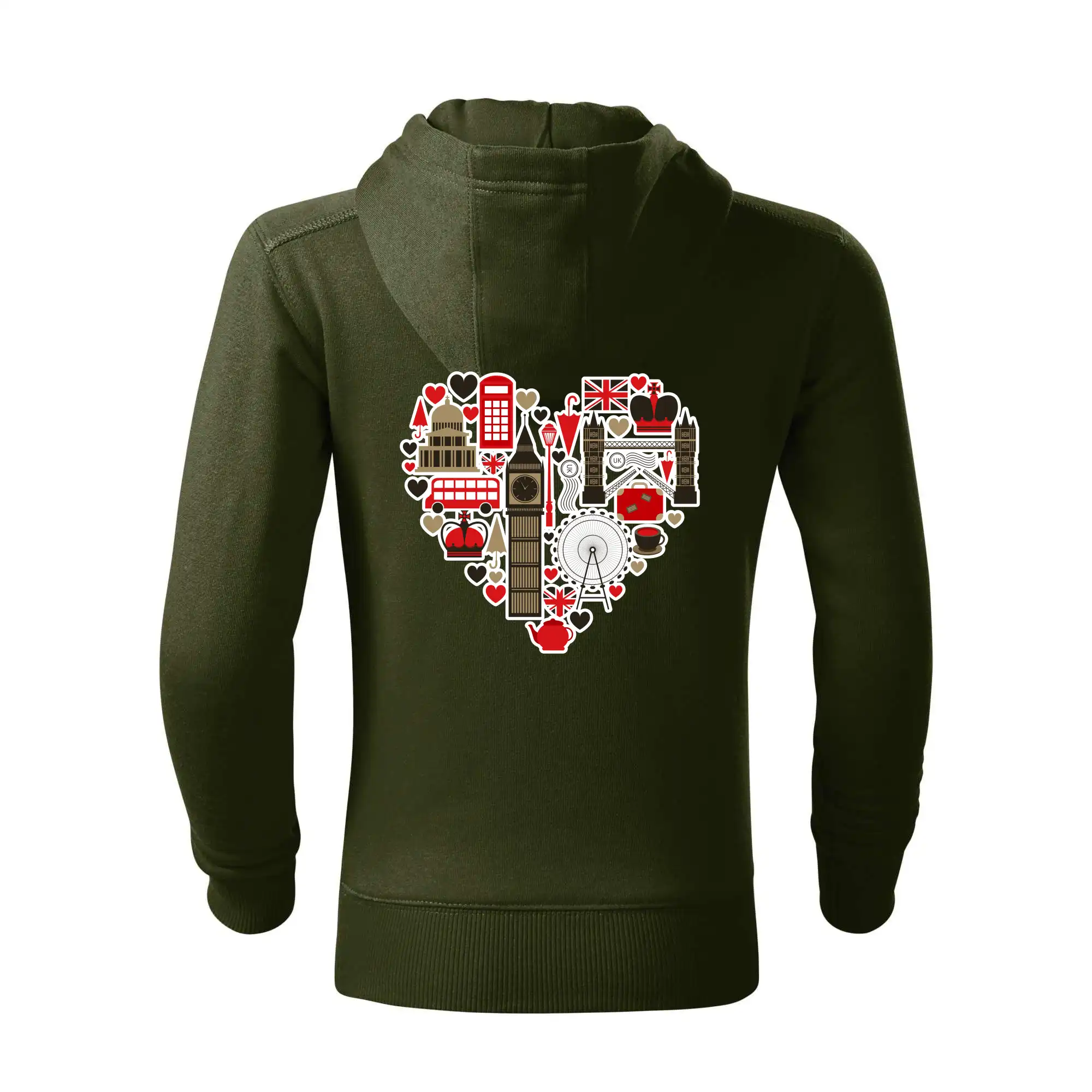 Britské srdce - objekty