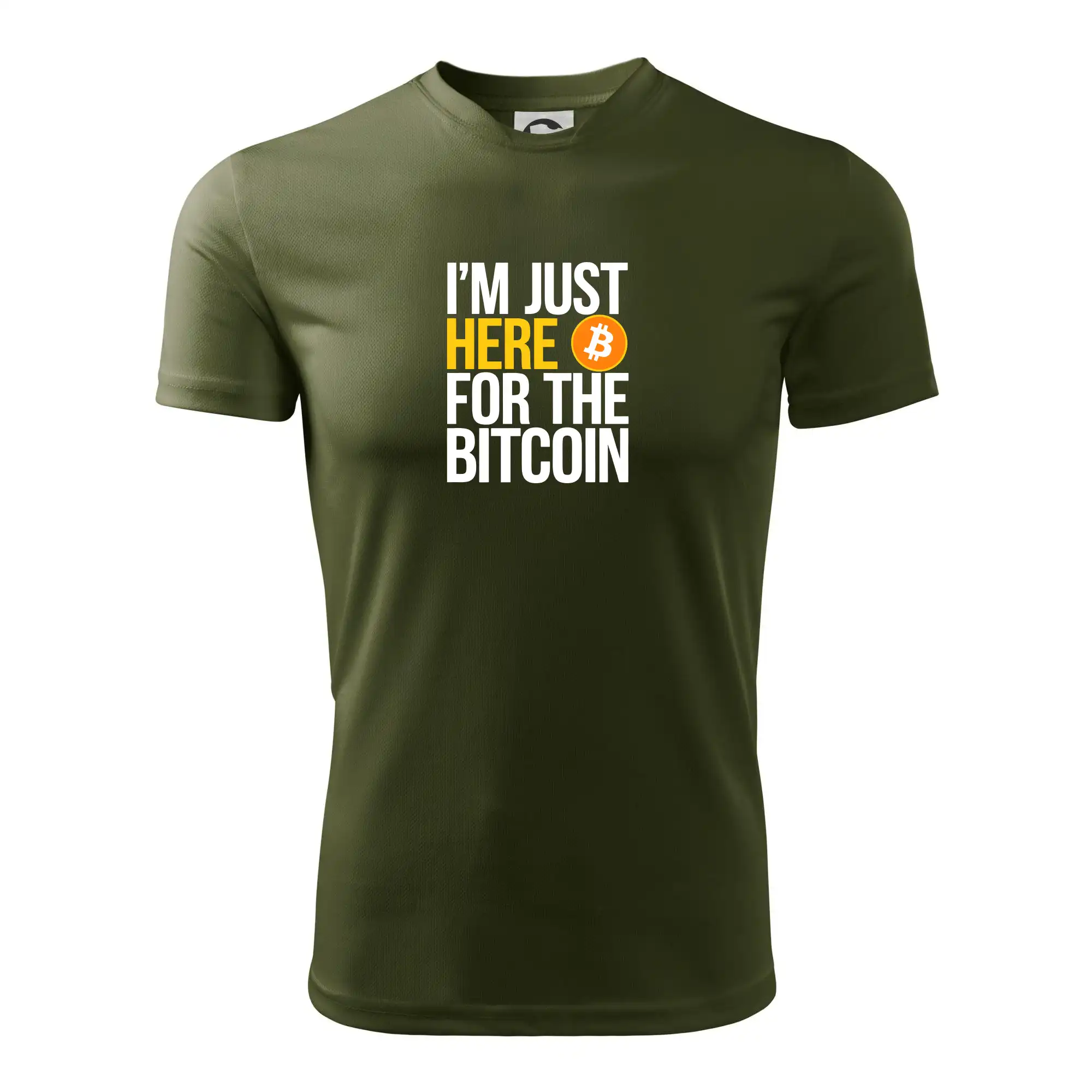 I'm just here for the Bitcoin